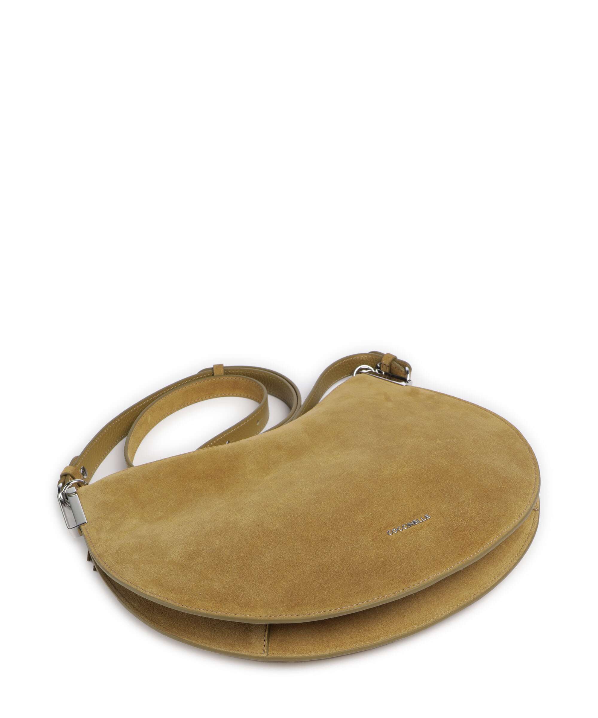 Coccinelle Sunup Suede Hobo bag seagrass - Image 4