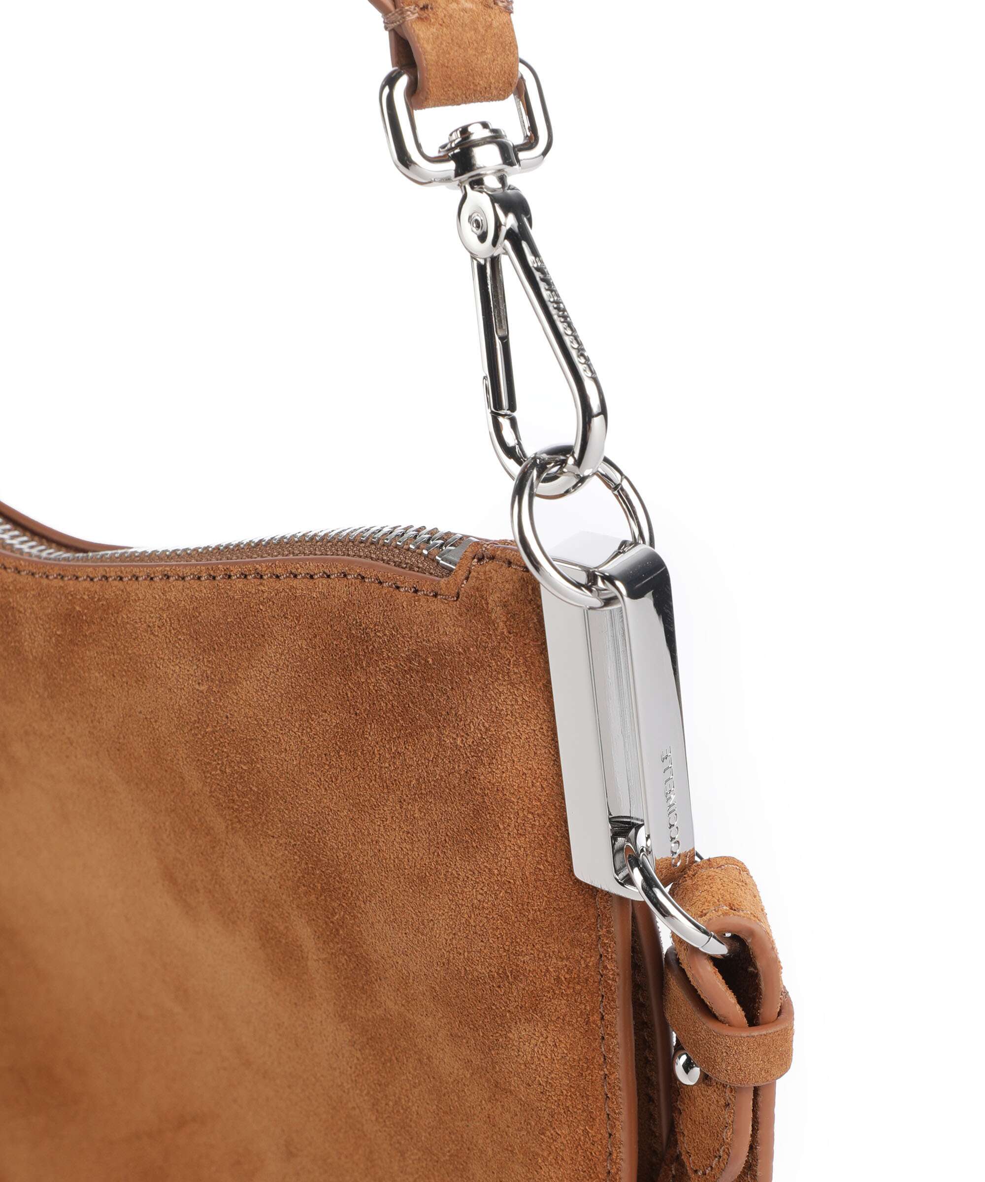 Coccinelle Sunup Suede Hobo bag cognac - Image 4