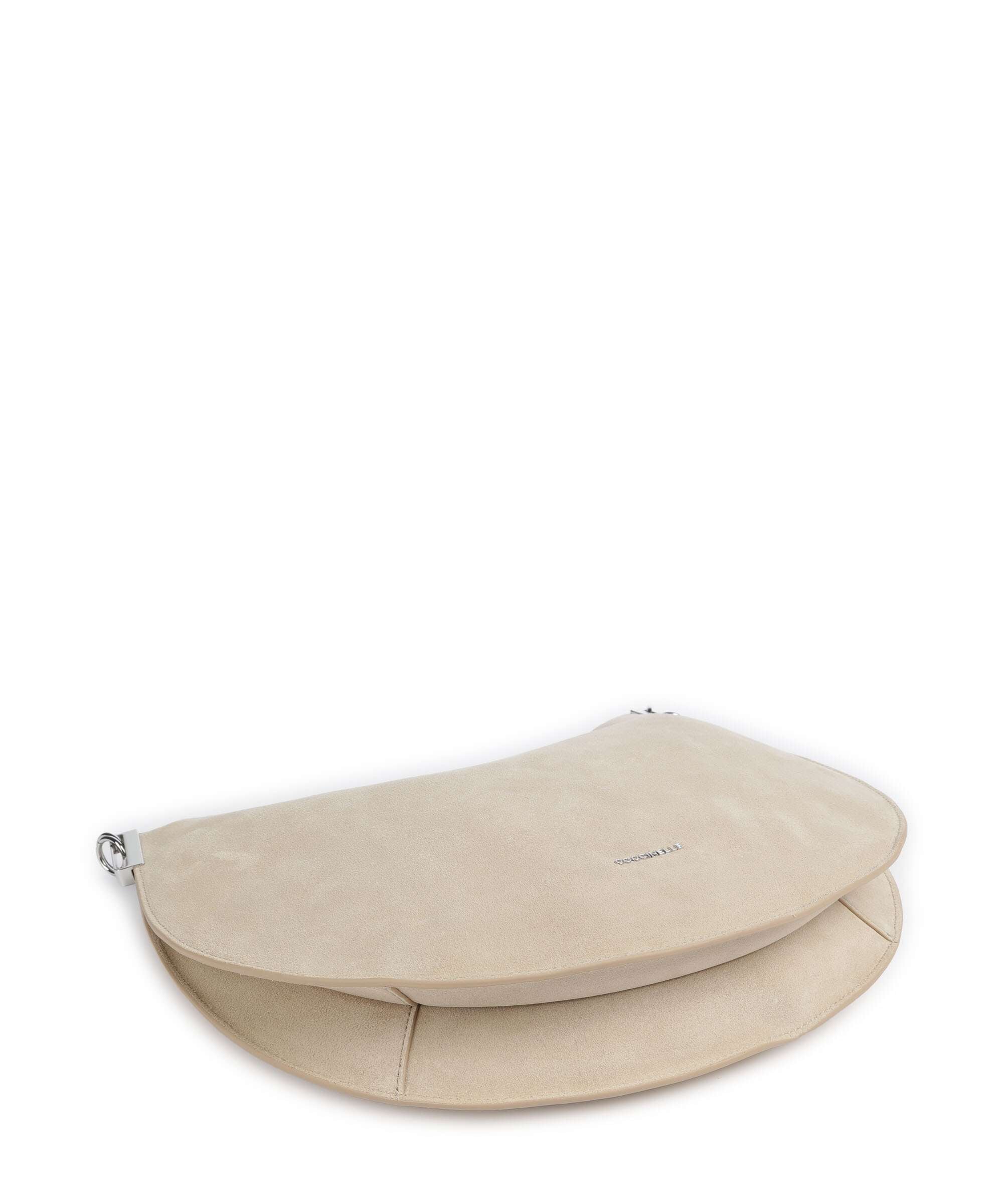 Coccinelle Sunup Suede Shoulder bag sandshell - Image 4