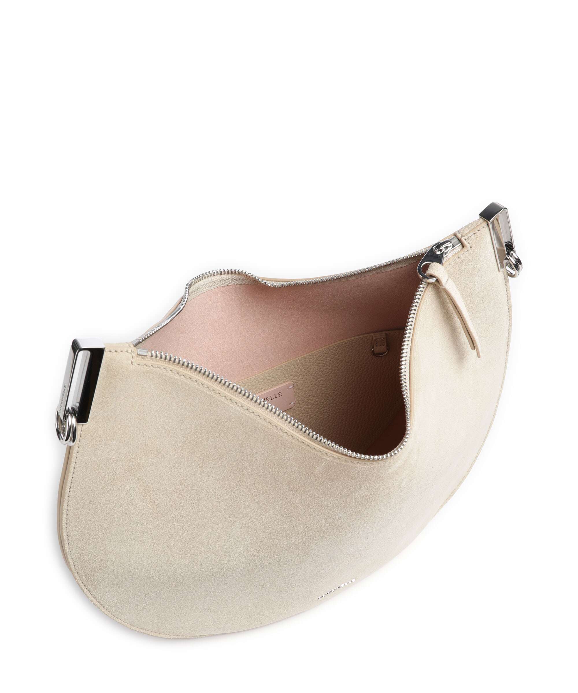 Coccinelle Sunup Suede Shoulder bag sandshell - Image 5