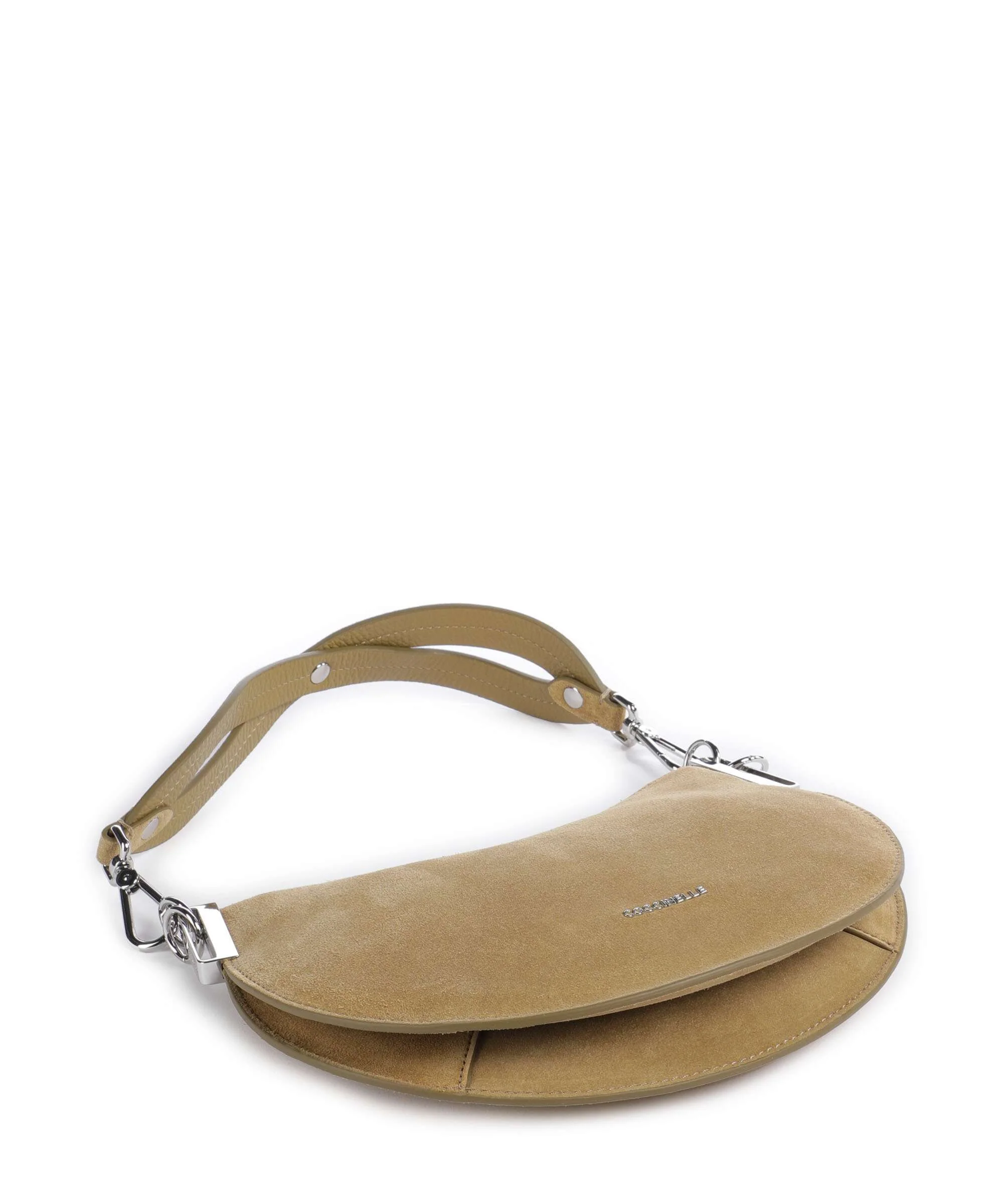 Coccinelle Sunup Suede Shoulder bag seagrass - Image 3