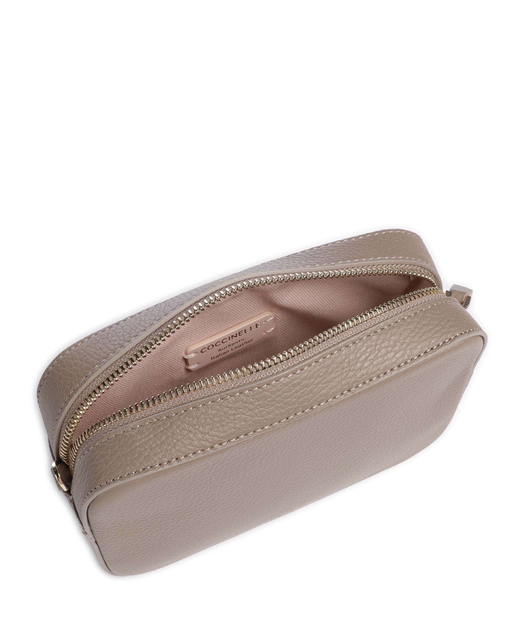 Coccinelle Tebe Crossbody bag warm taupe - Image 6