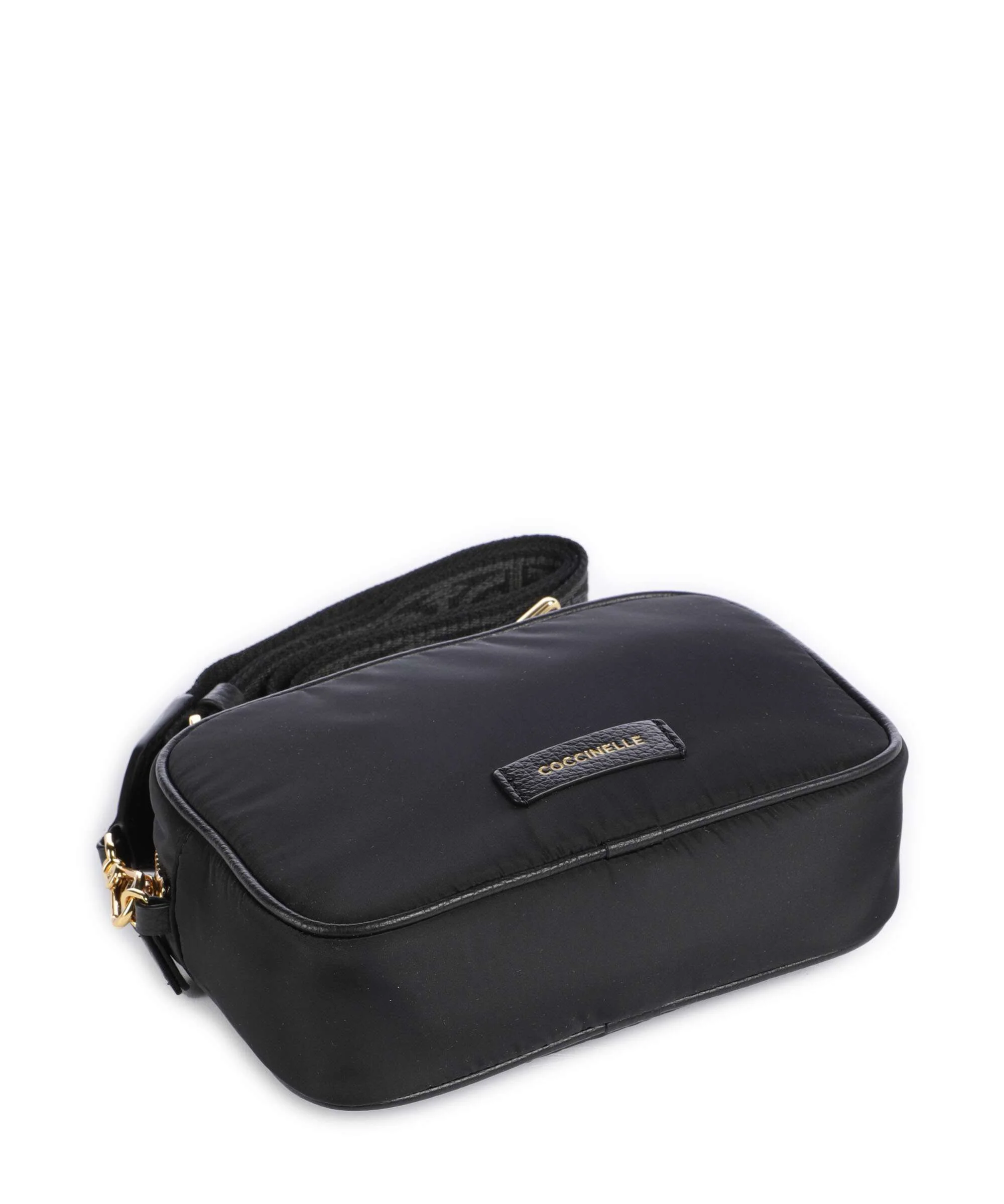 Coccinelle Tebe Nylon Puffy Crossbody bag noir - Image 5