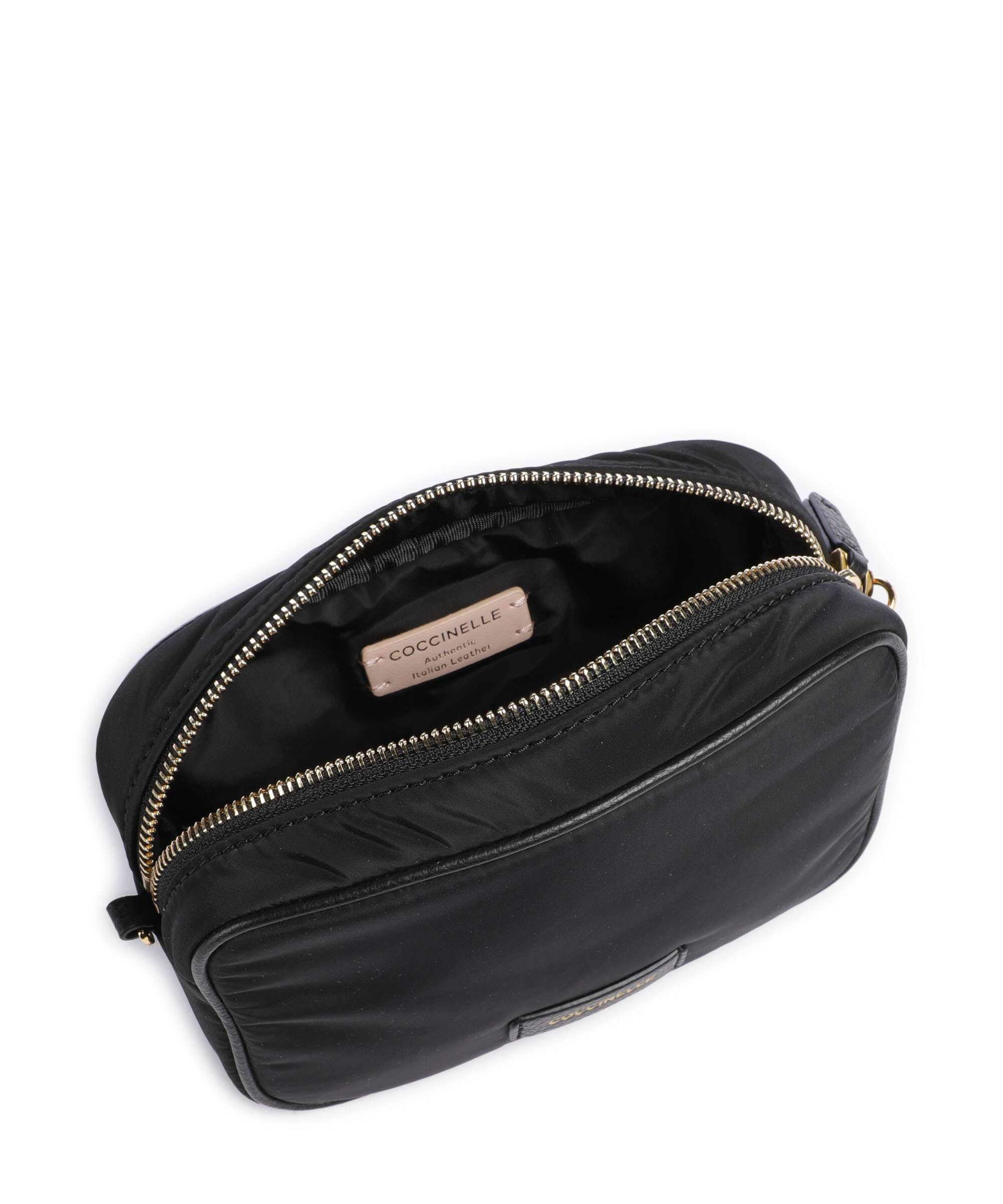 Coccinelle Tebe Nylon Puffy Crossbody bag noir - Image 6