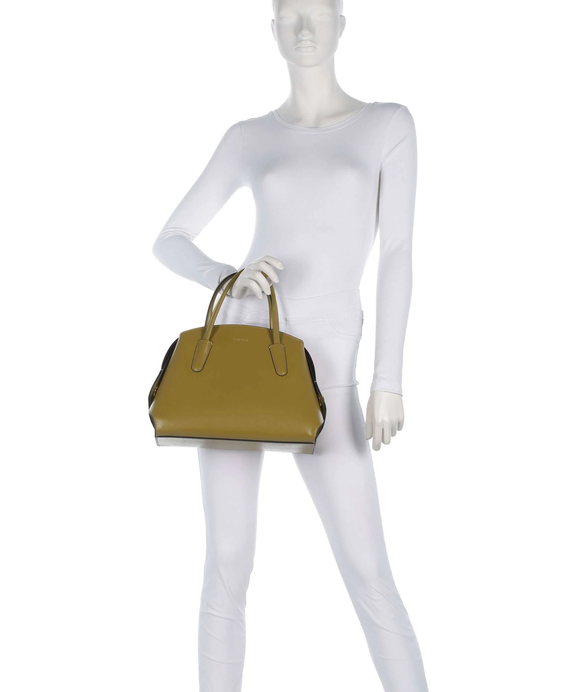 Coccinelle Tylde Calf Handbag seagrass - Image 3