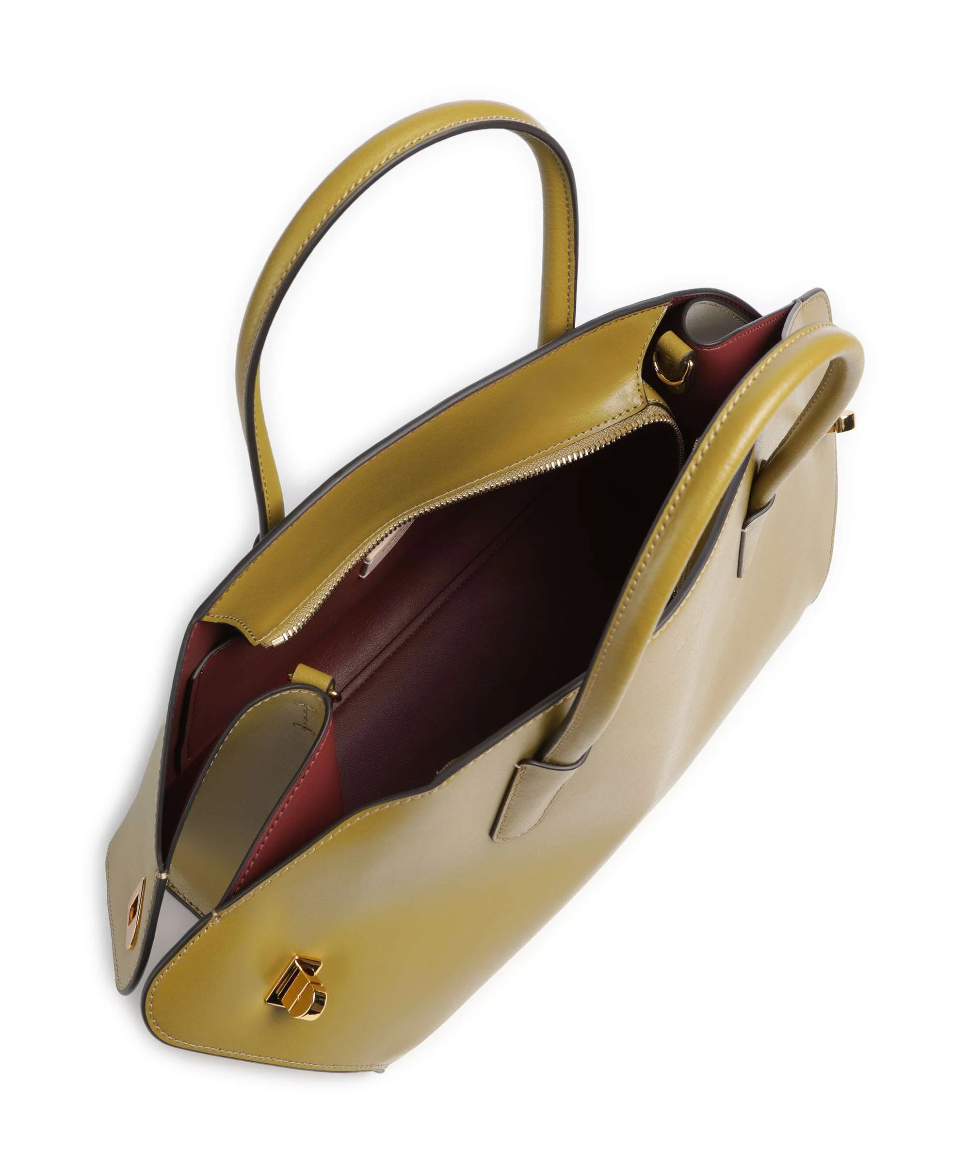 Coccinelle Tylde Calf Handbag seagrass - Image 6