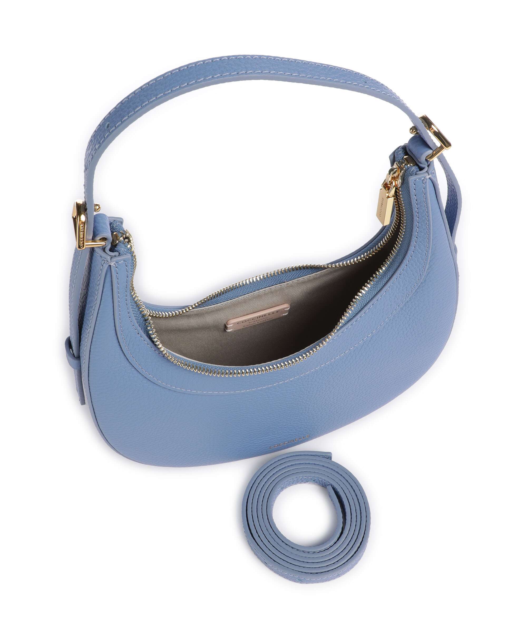 Coccinelle Whisper Shoulder bag azul - Image 7