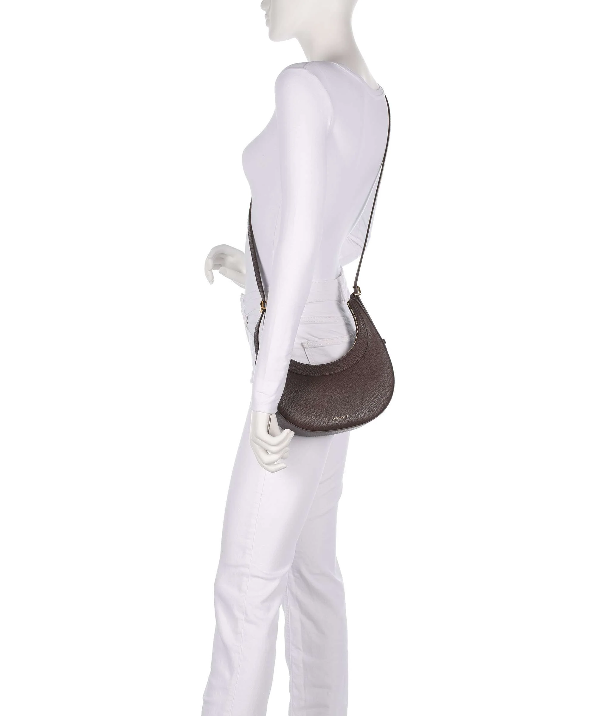 Coccinelle Whisper Shoulder bag brunette - Image 4