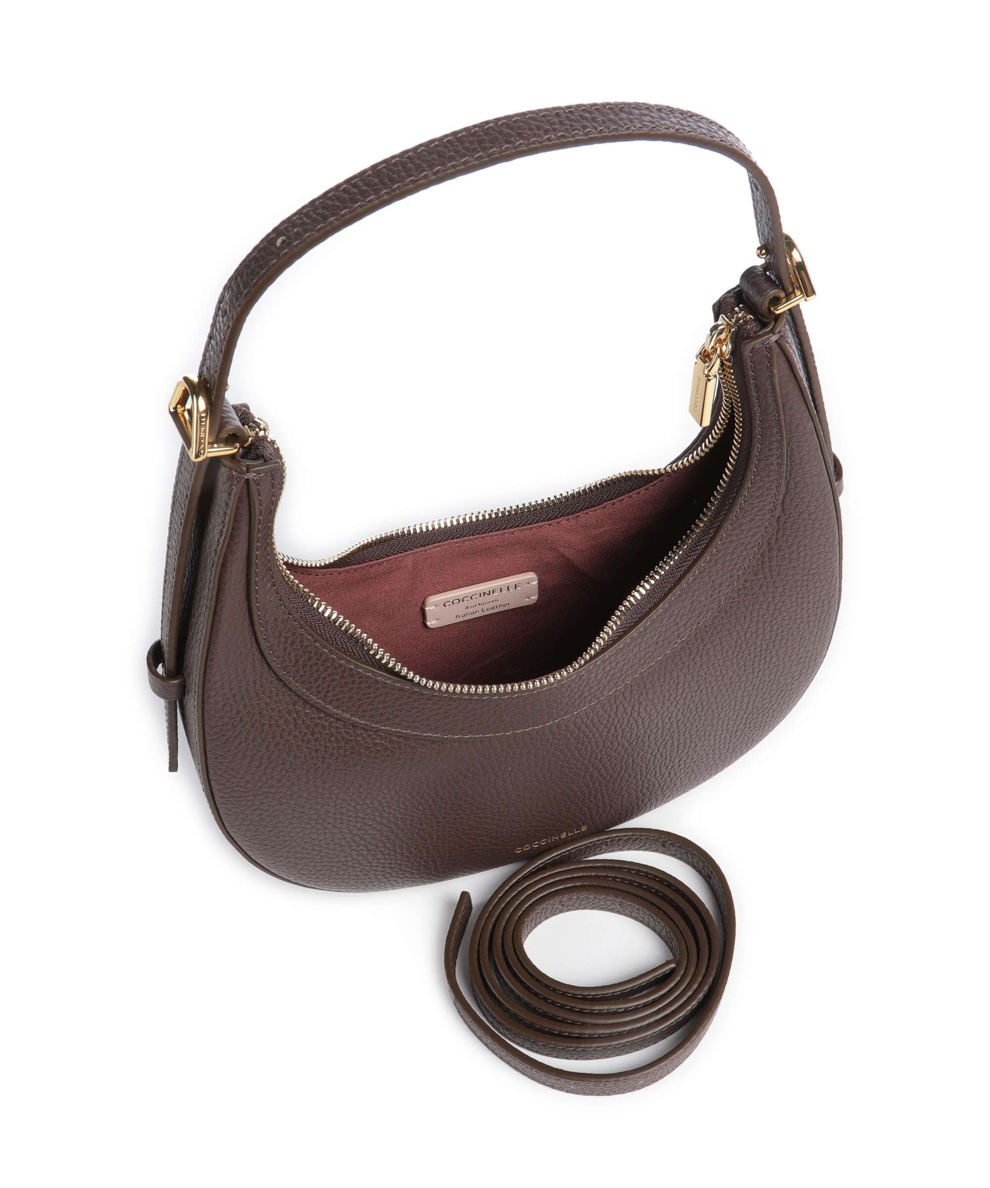 Coccinelle Whisper Shoulder bag brunette - Image 7