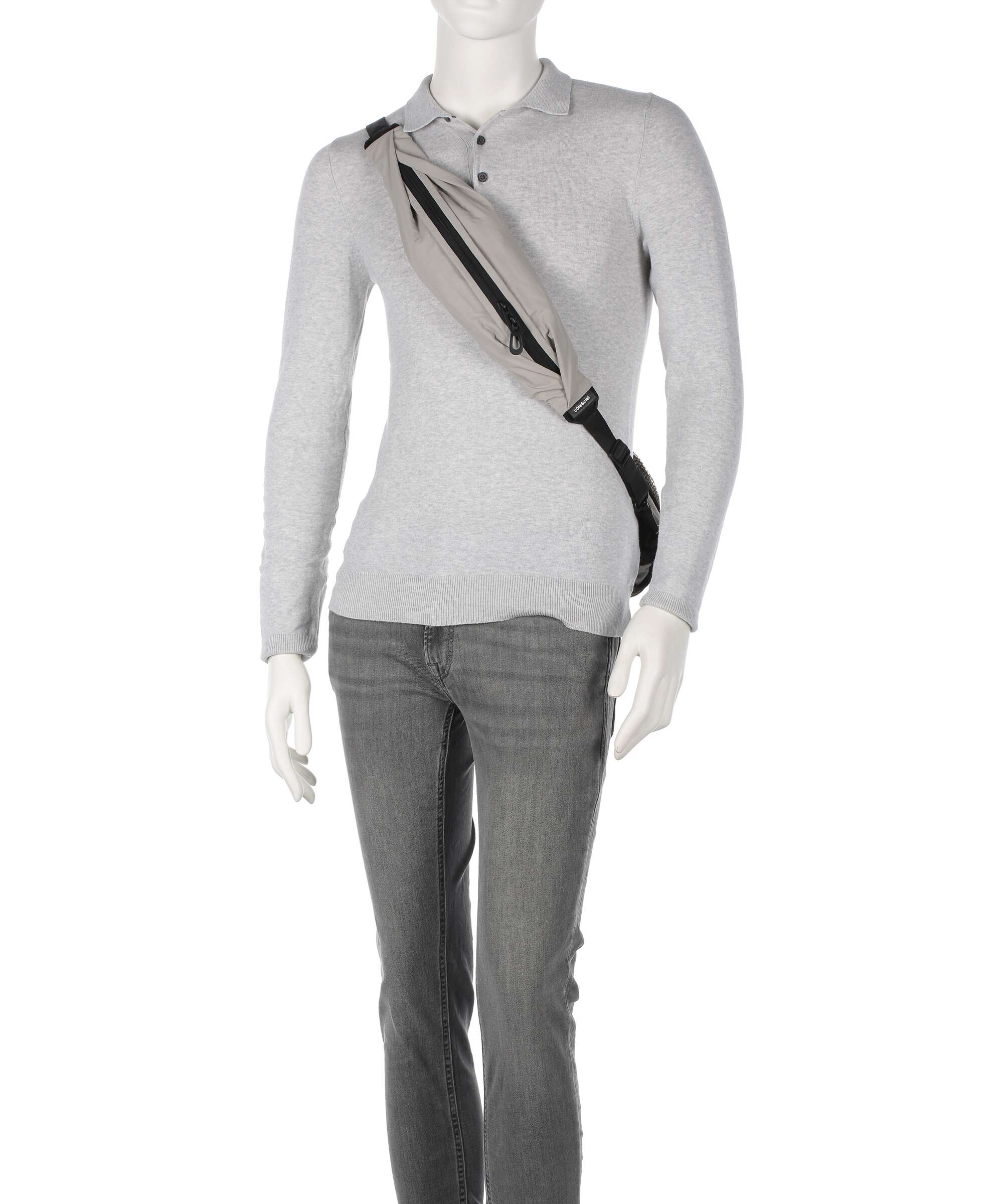 CĂ´te&Ciel Orne Crossbody bag light grey/sand - Image 4