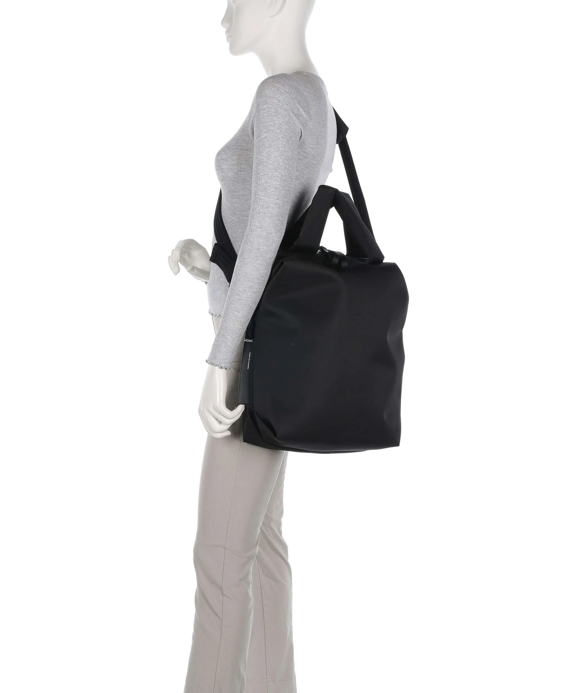 CĂ´te&Ciel Sleek Nylon Crossbody bag black - Image 4
