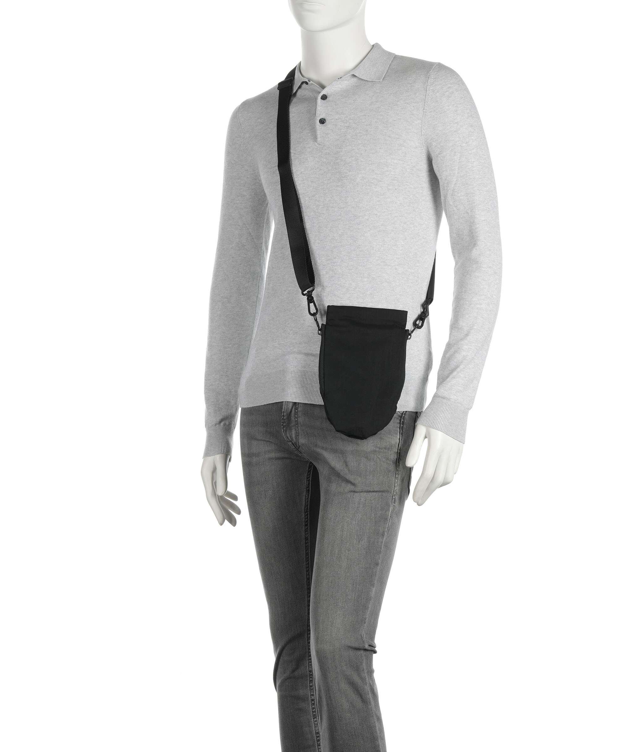 Côte&Ciel Smooth Crossbody bag black - Image 4