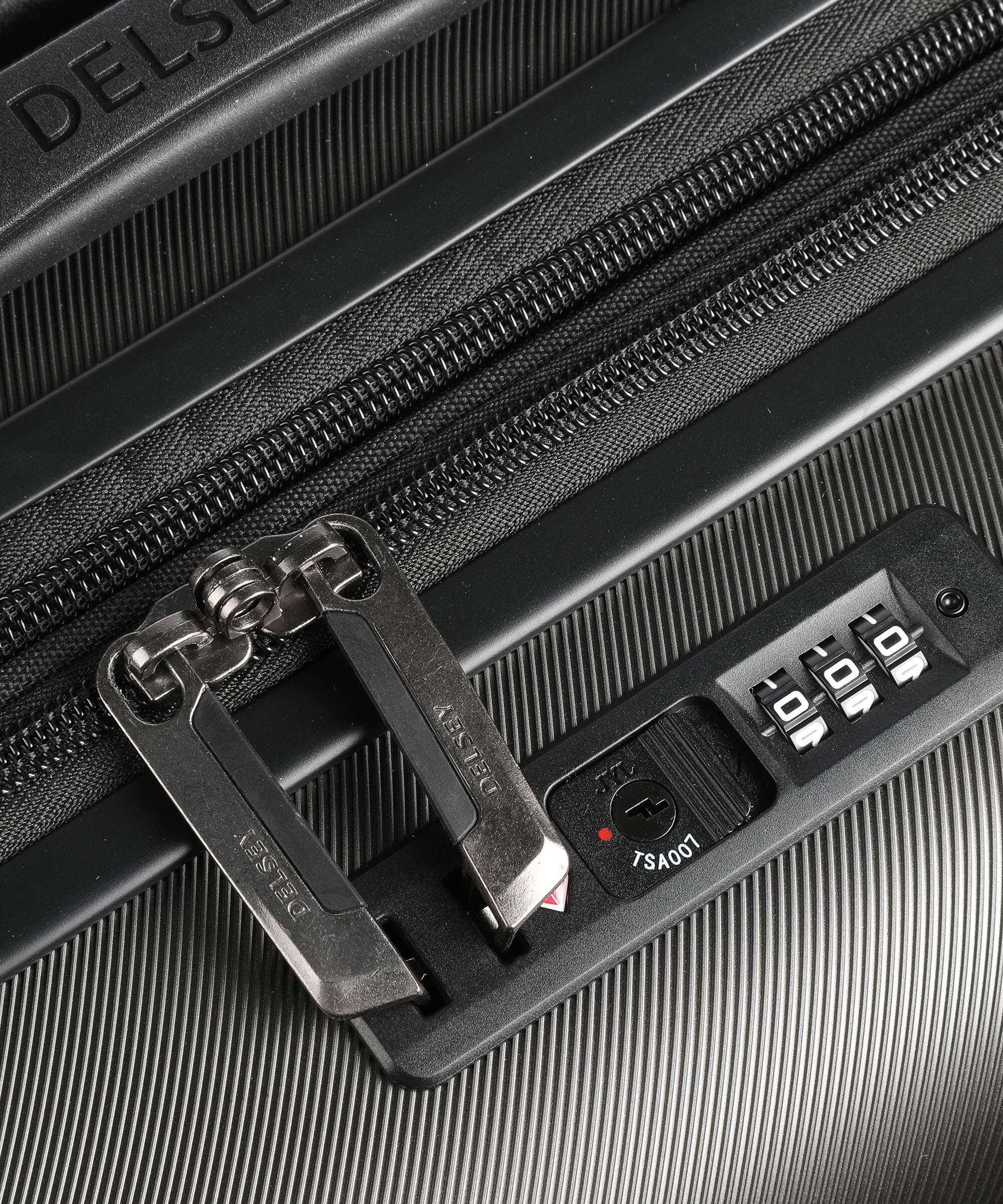 Delsey Paris Air Armour Spinner (4 wheels) schwarz - Image 3