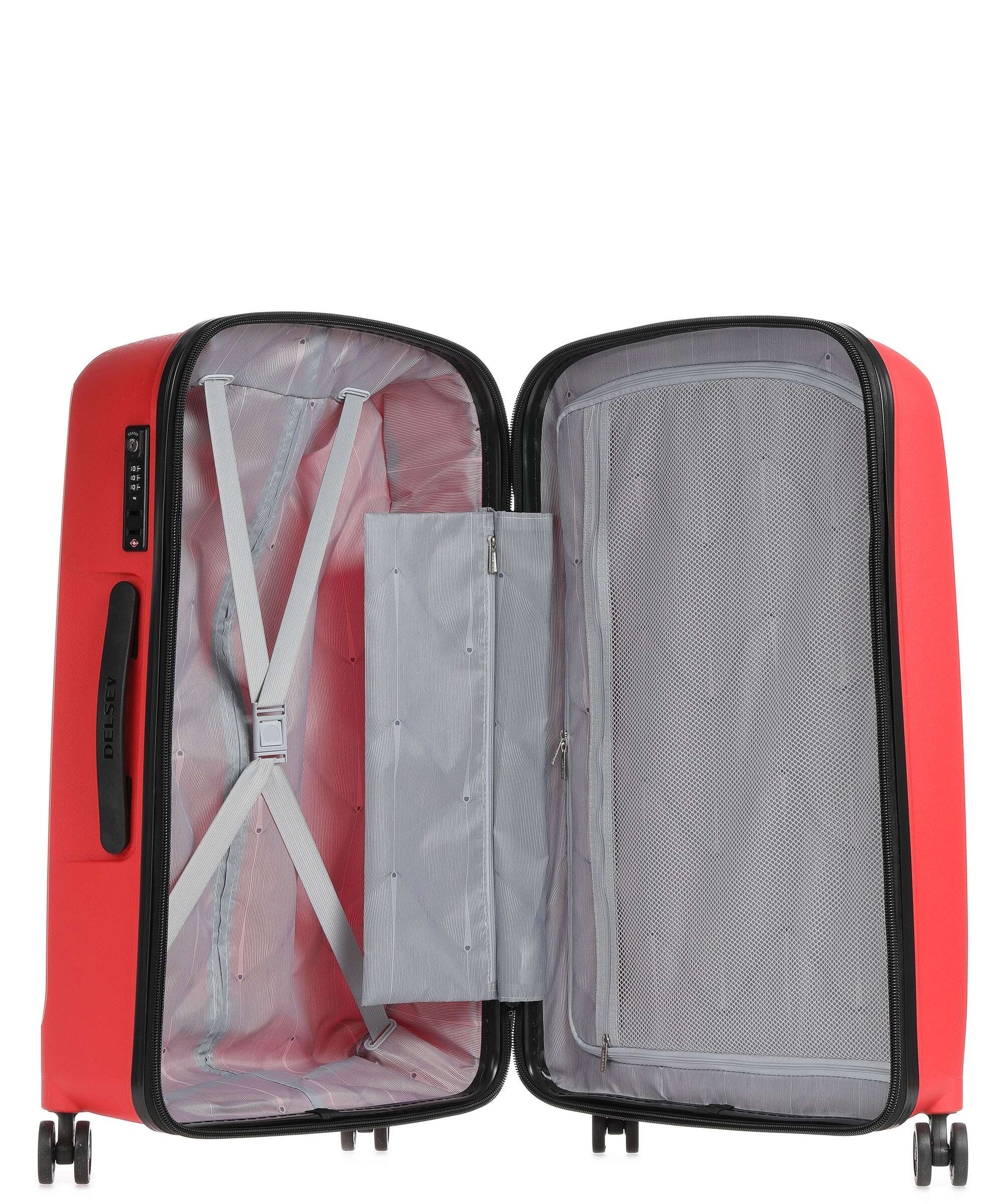 Delsey Paris Belmont Plus Spinner (4 wheels) orange - Image 5
