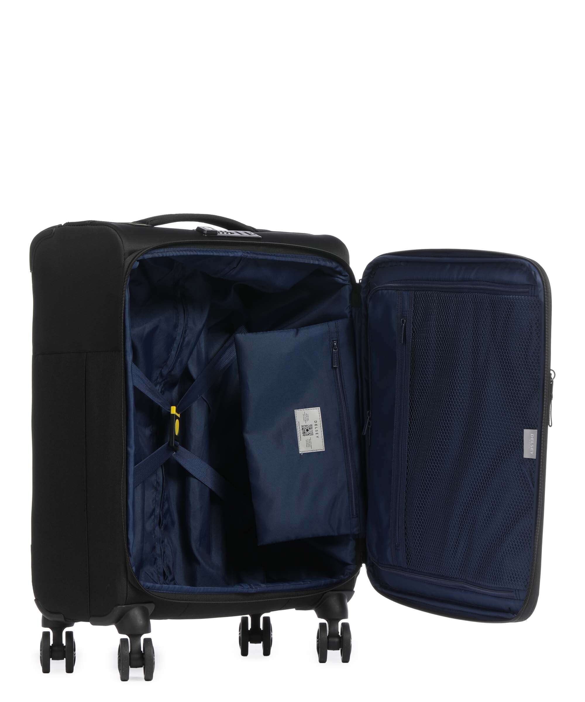 Delsey Paris Brochant 3 Spinner (4 wheels) deep black - Image 5