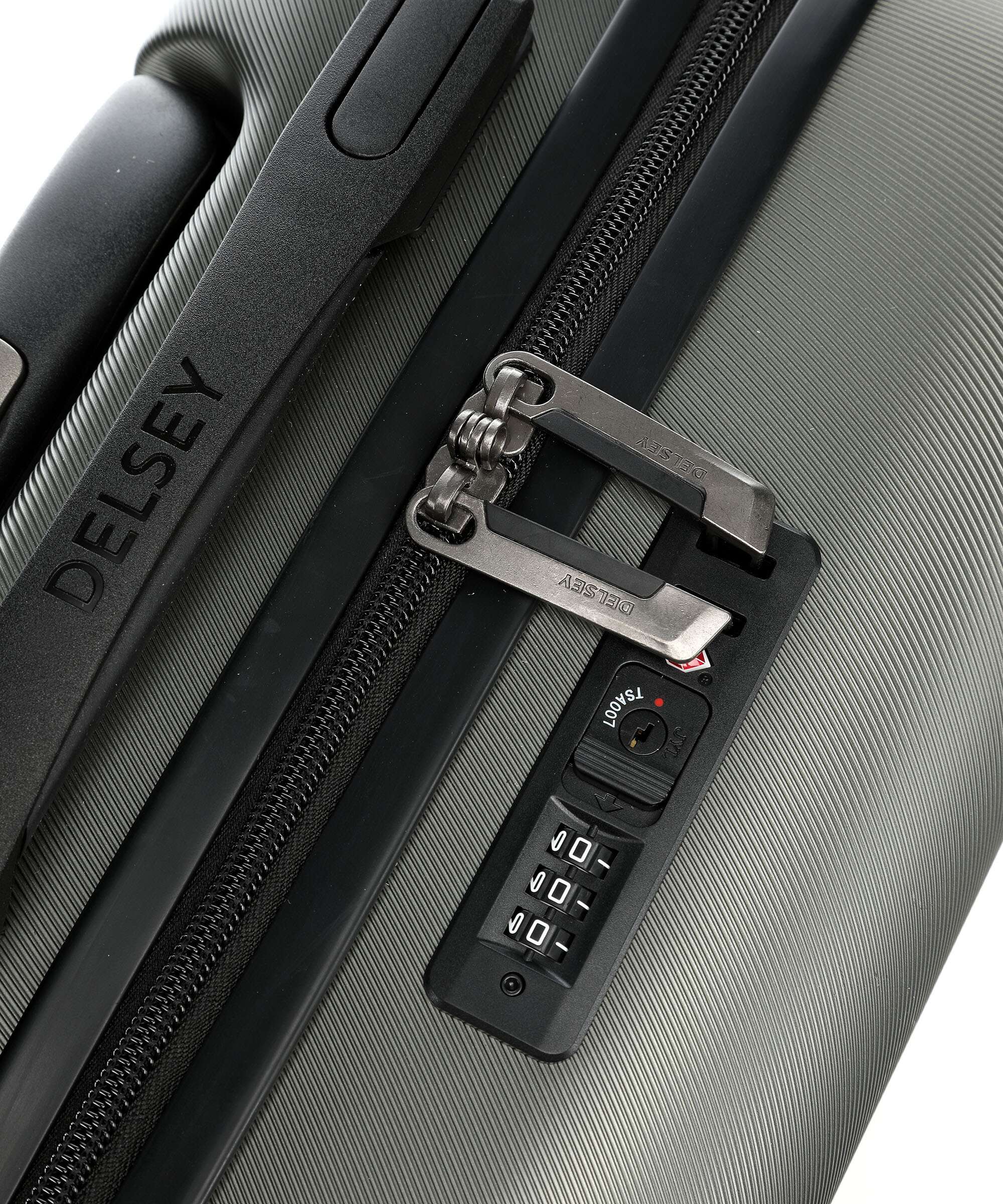 Delsey Paris Comete + Slim Line Spinner (4 wheels) iguana - Image 3