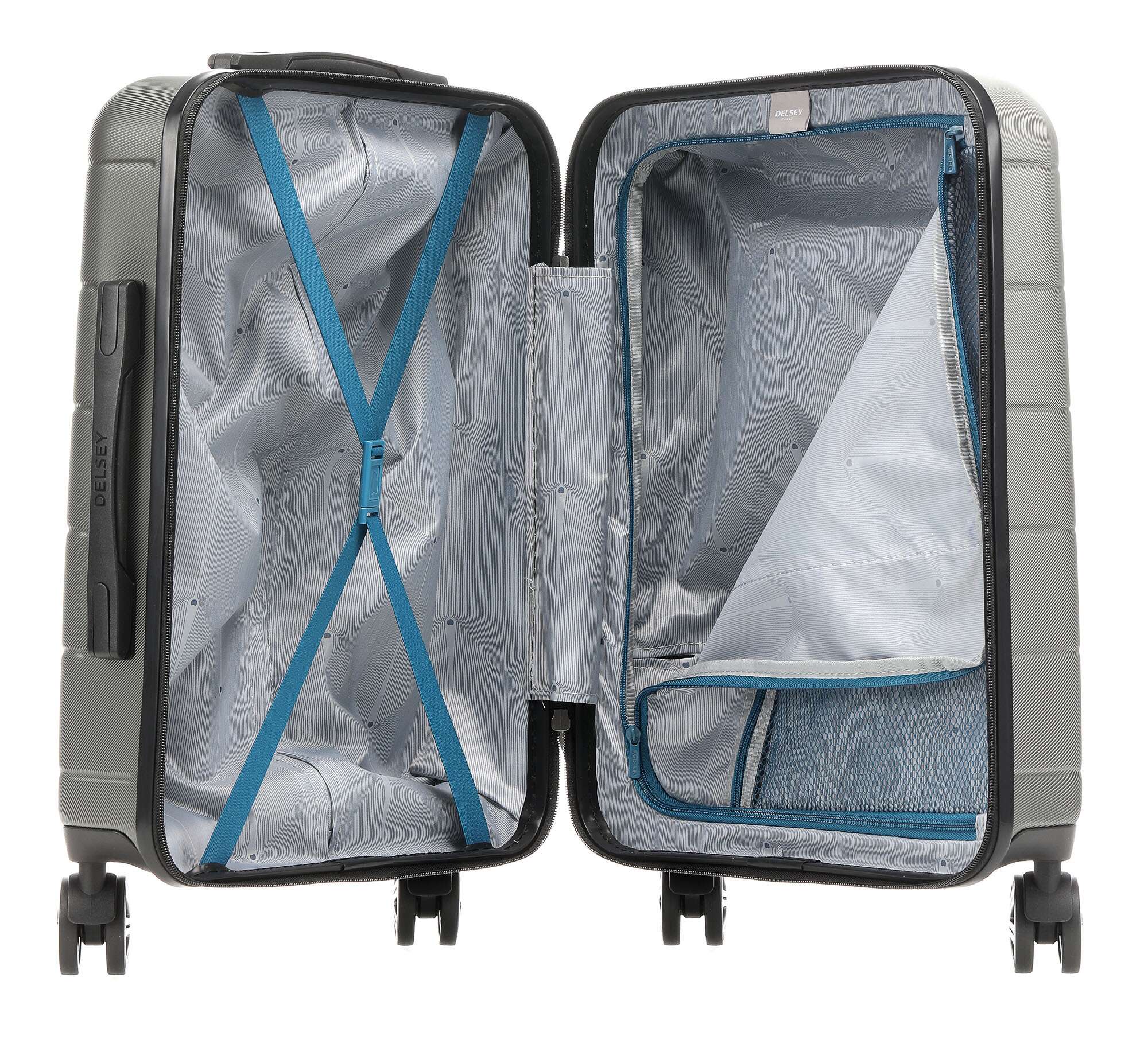 Delsey Paris Comete + Slim Line Spinner (4 wheels) iguana - Image 5