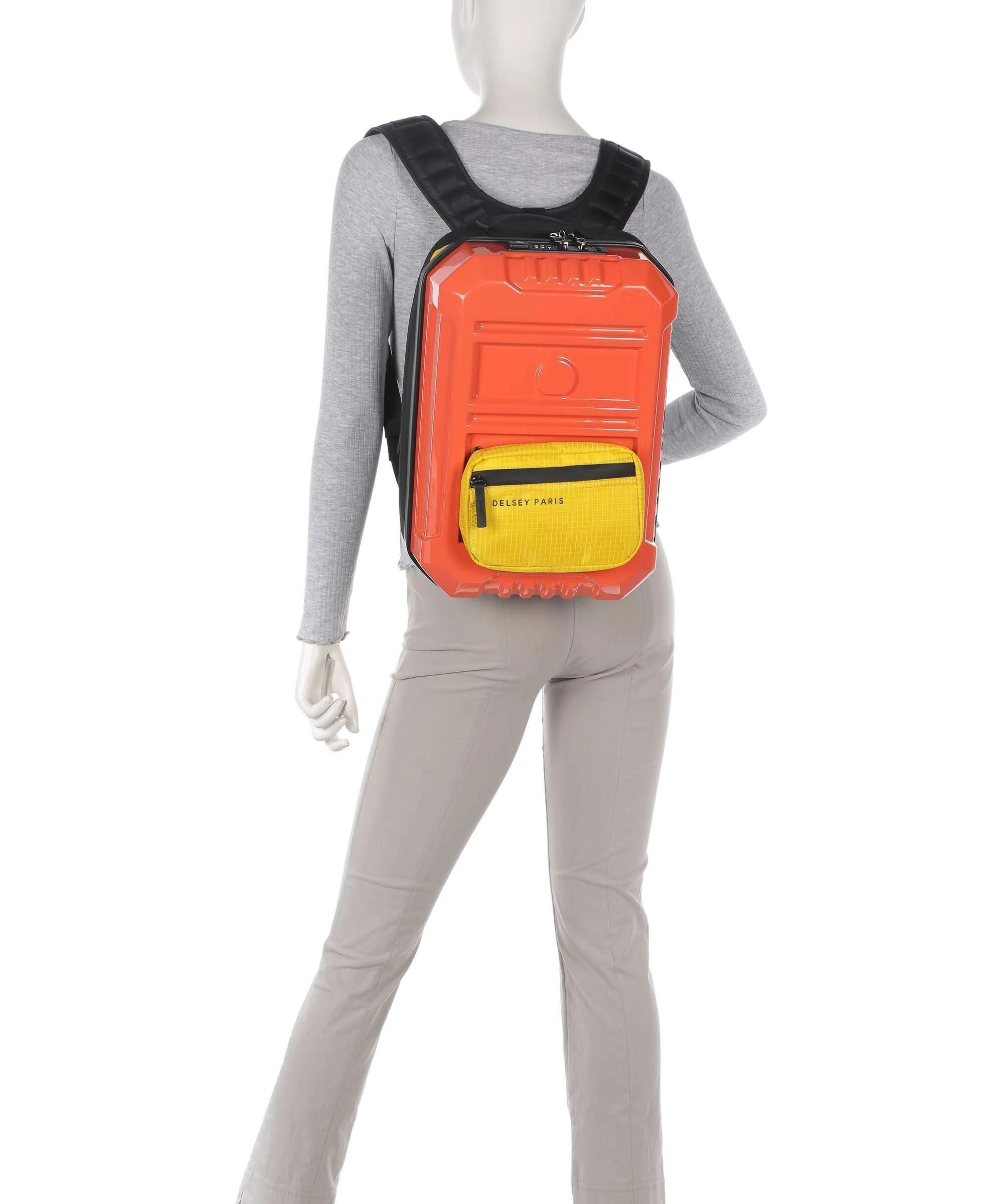 Delsey Paris Rempart Backpack orange - Image 3
