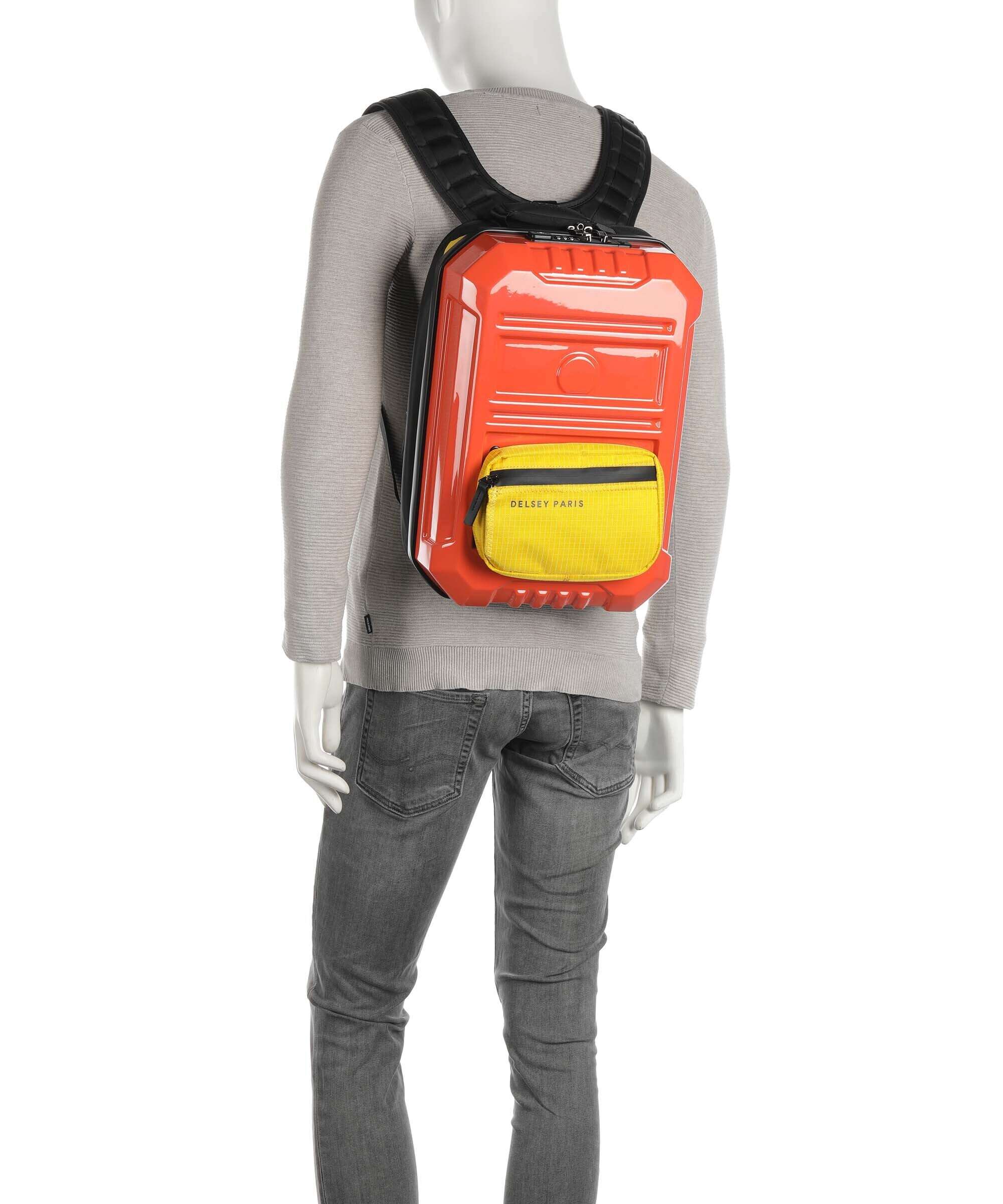 Delsey Paris Rempart Backpack orange - Image 4