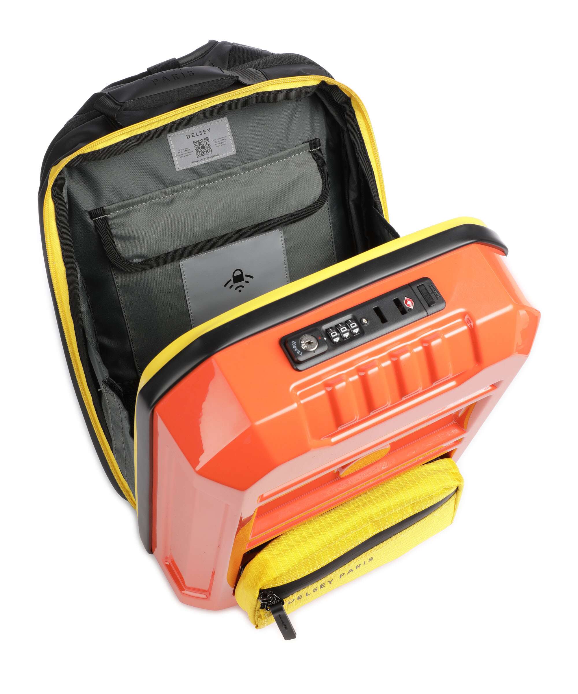 Delsey Paris Rempart Backpack orange - Image 7