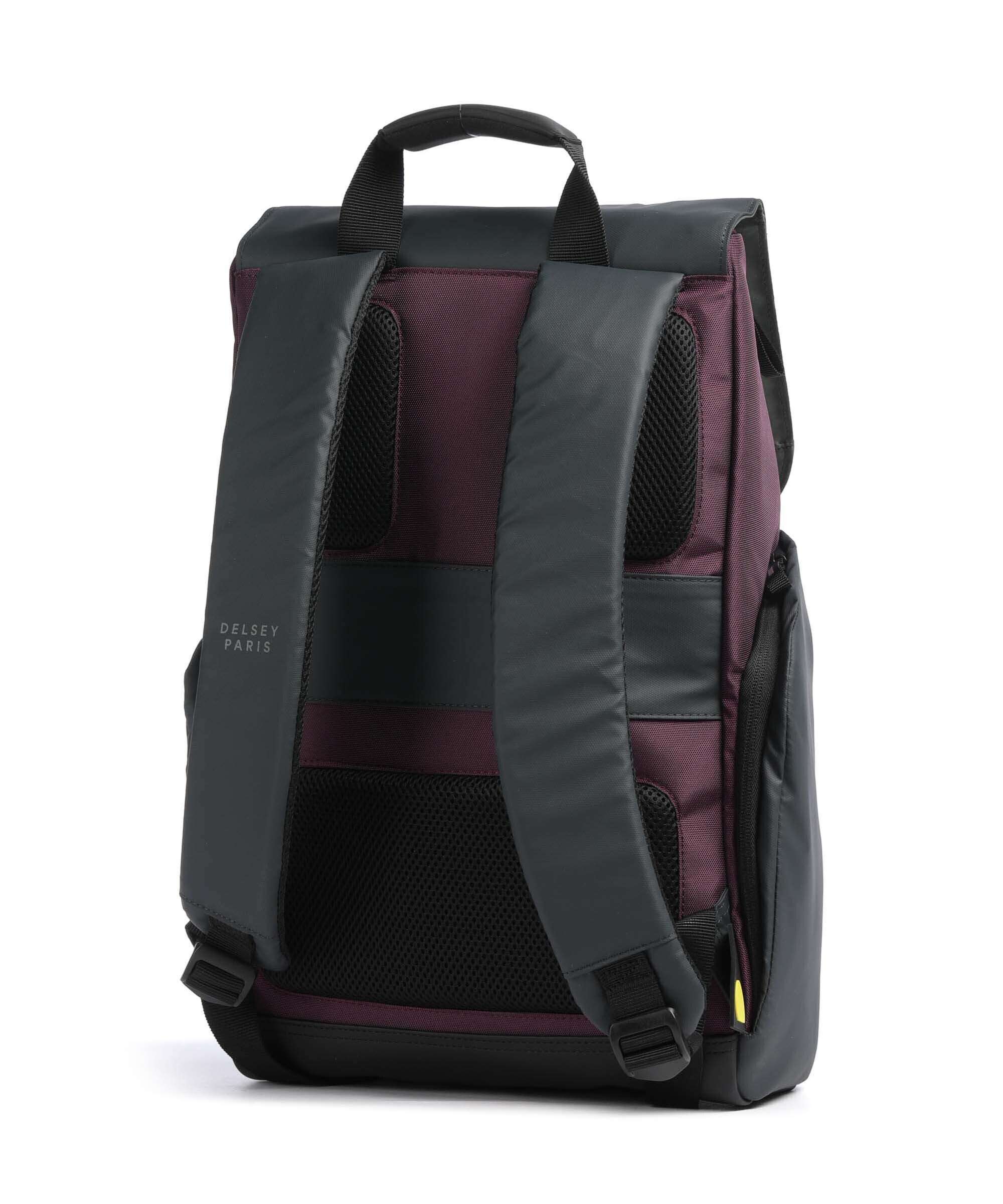 Delsey Paris Securflap Backpack bordeaux rot - Image 2