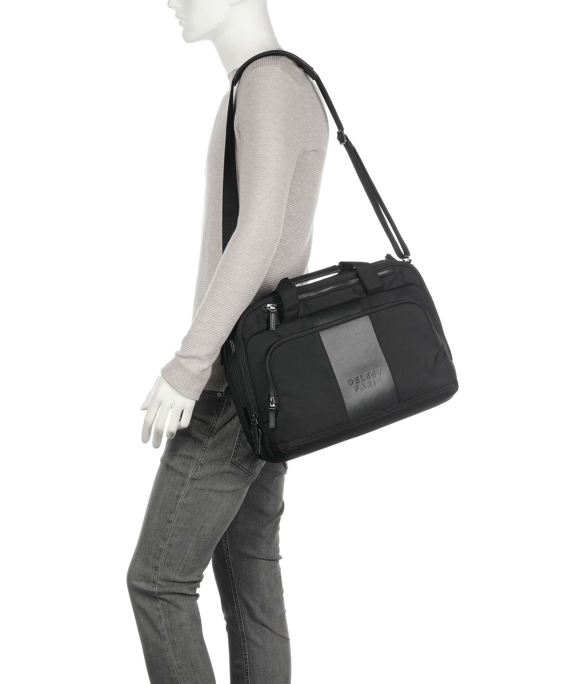 Delsey Paris Wagram Briefcase schwarz - Image 3
