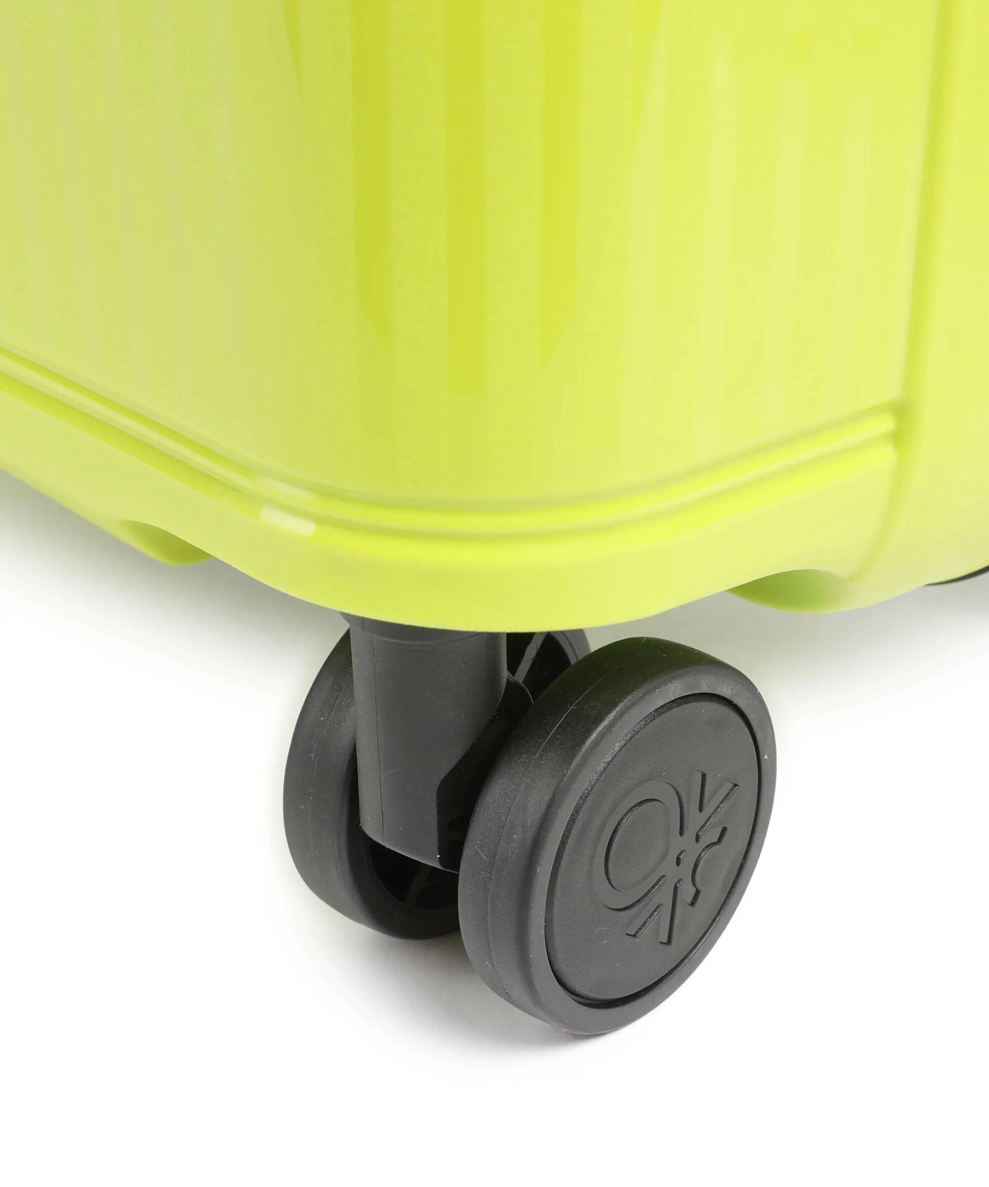 Delsey Paris x United Colors of Benetton CB Hard Spinner (4 wheels) lime - Image 4