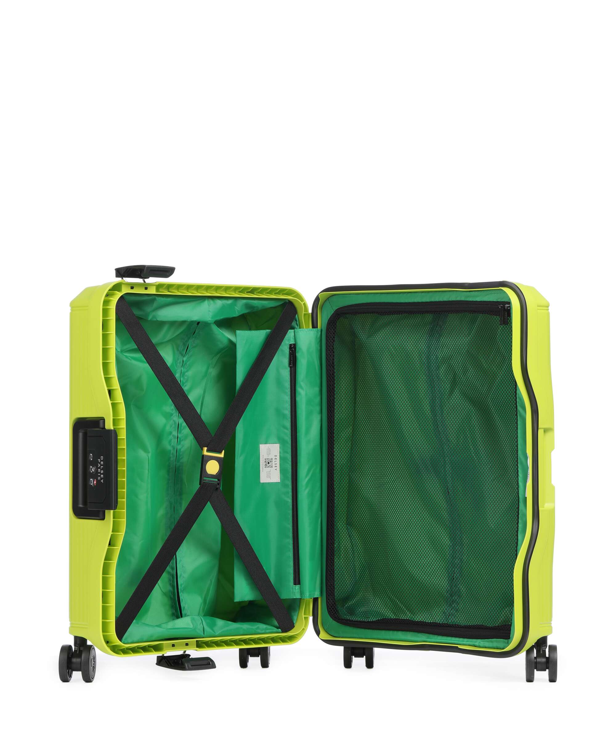 Delsey Paris x United Colors of Benetton CB Hard Spinner (4 wheels) lime - Image 5
