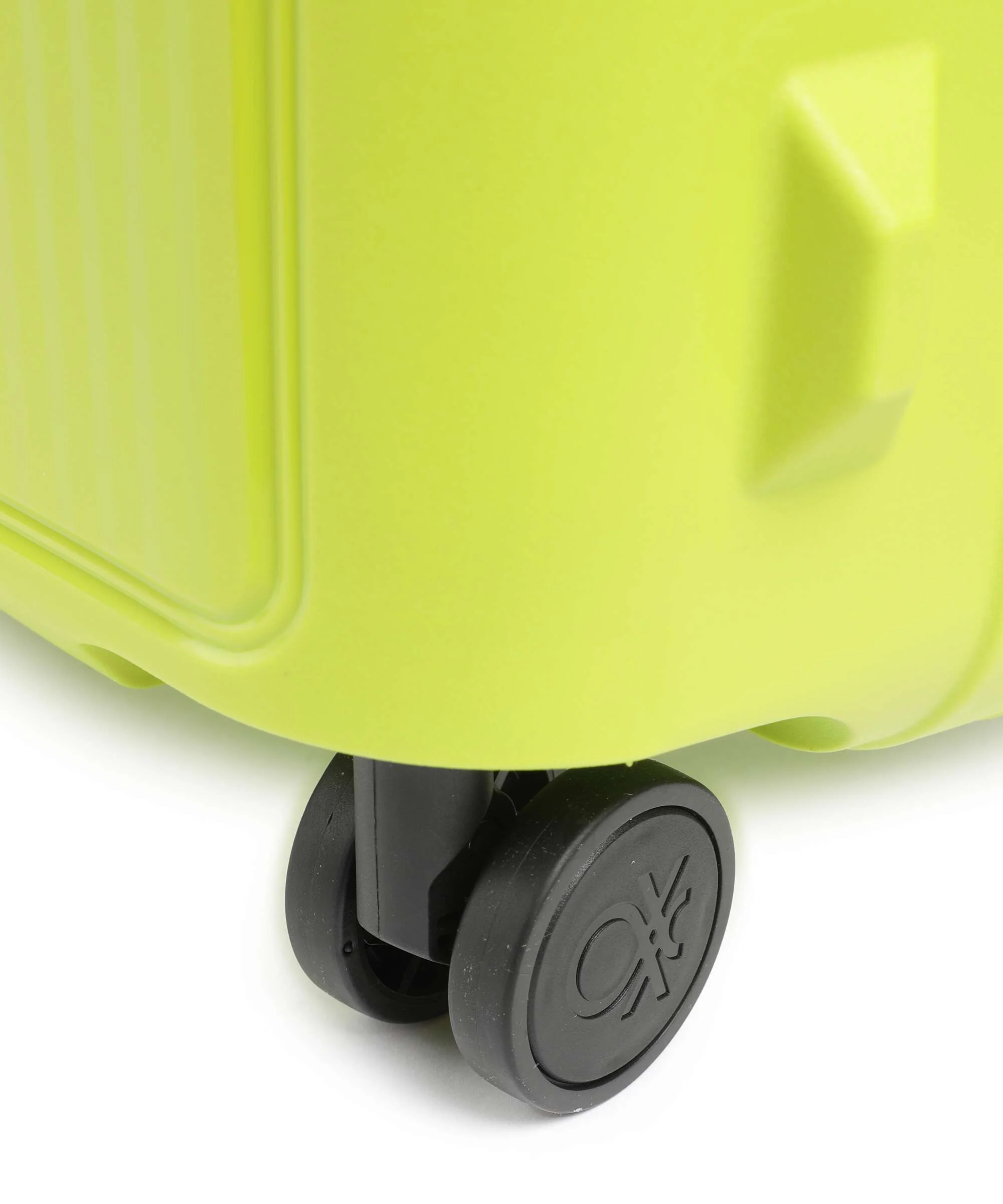 Delsey Paris x United Colors of Benetton CB Hard Spinner (4 wheels) lime - Image 4