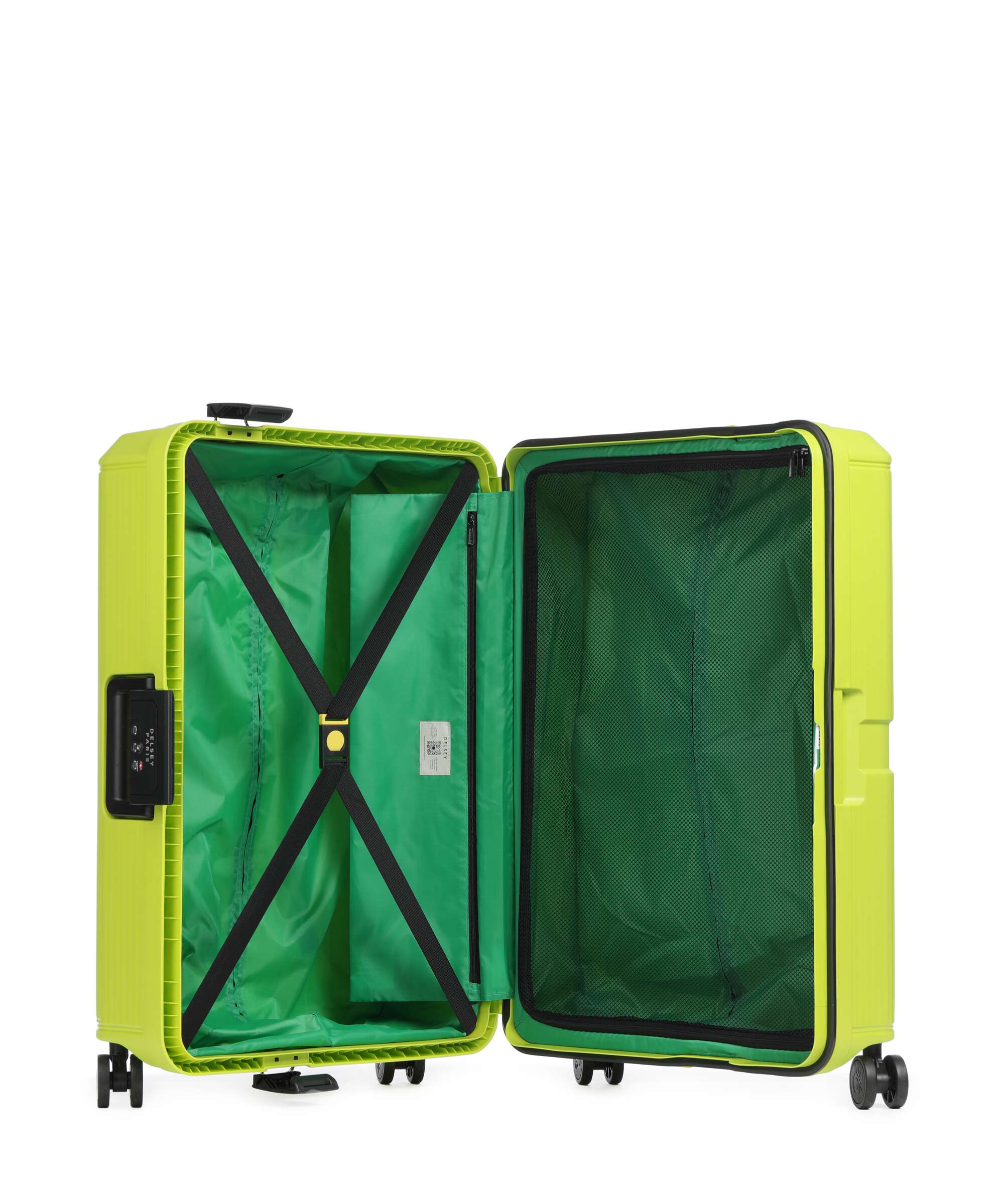 Delsey Paris x United Colors of Benetton CB Hard Spinner (4 wheels) lime - Image 5