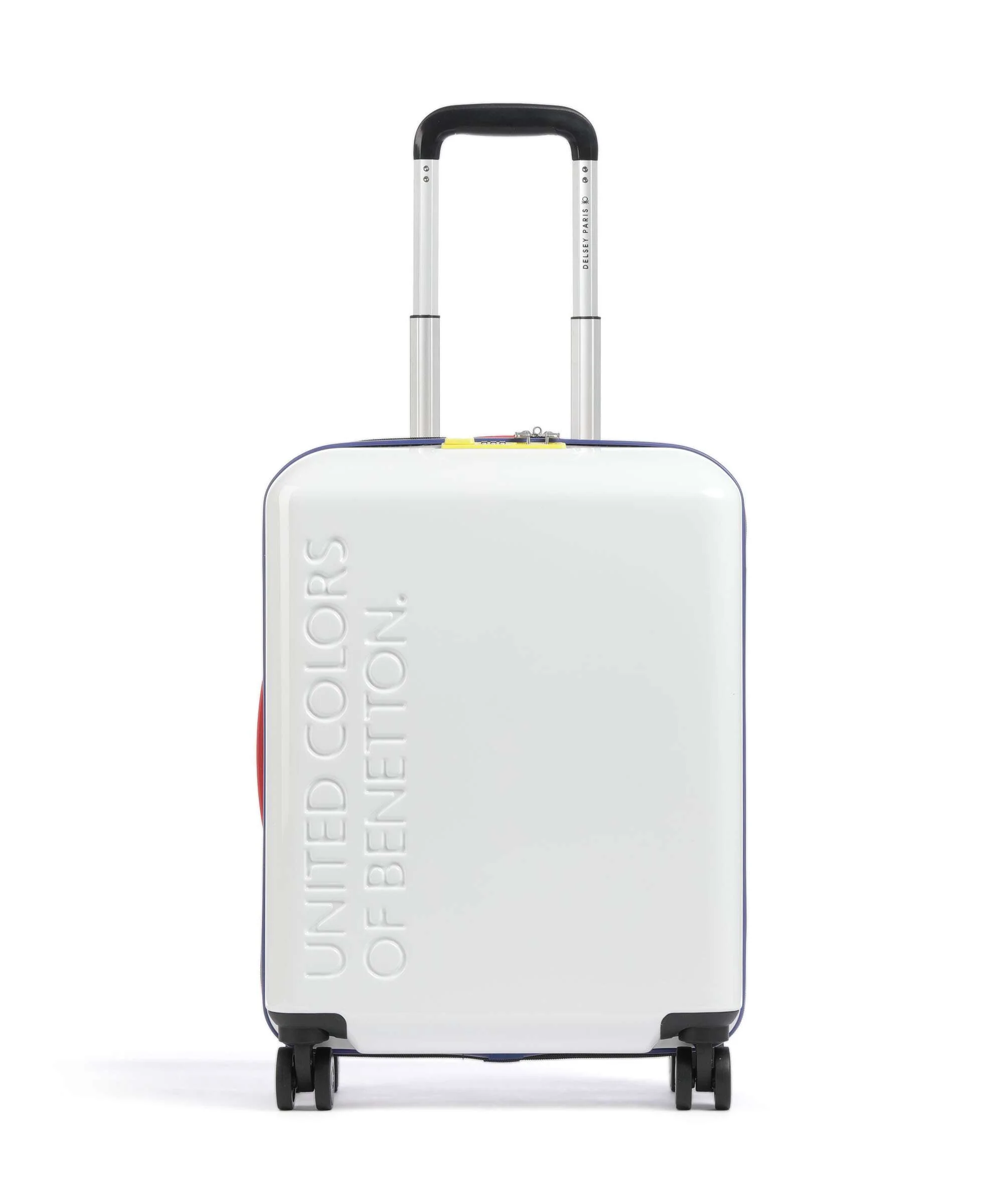 Delsey Paris x United Colors of Benetton United Spinner (4 wheels) white