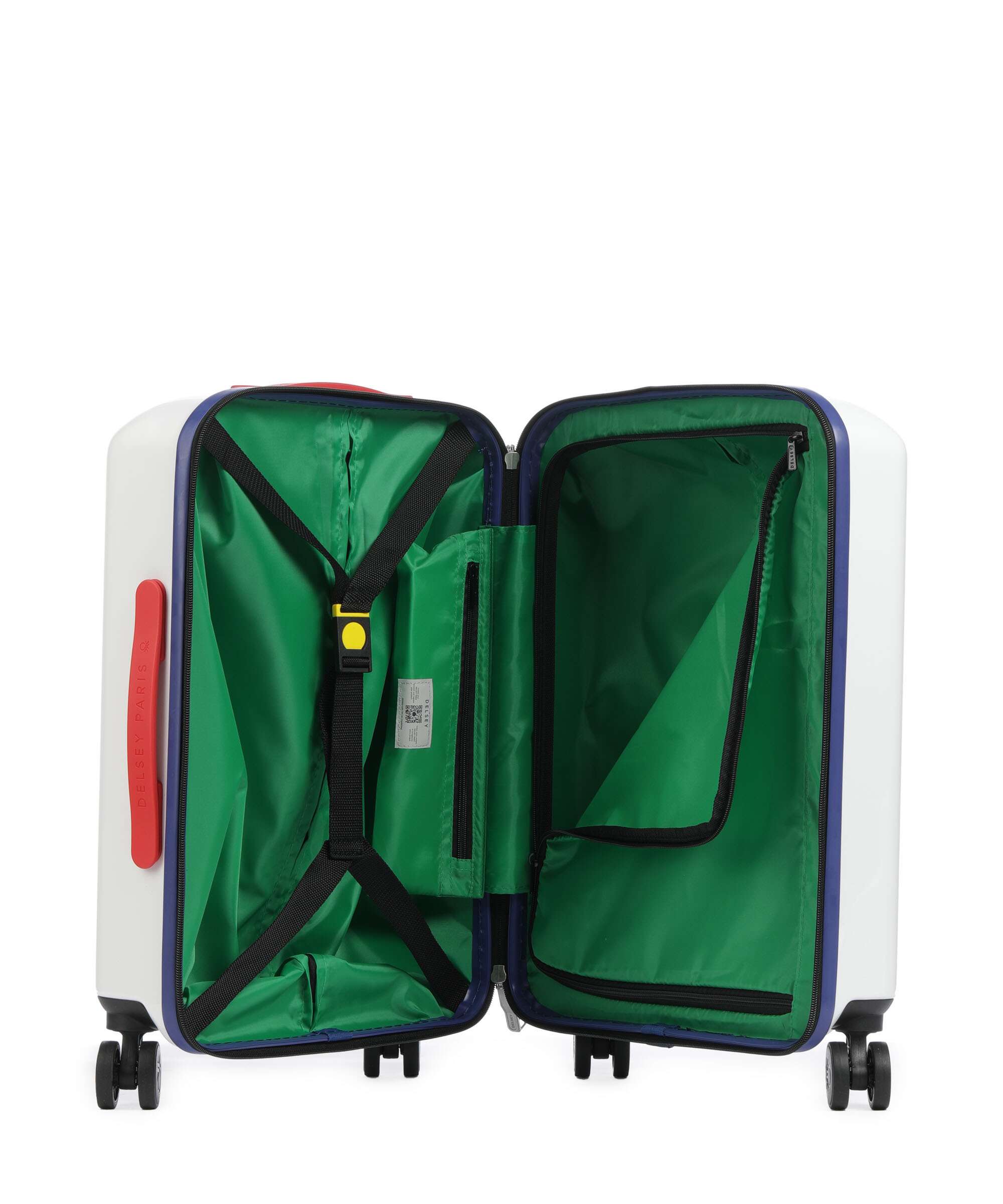 Delsey Paris x United Colors of Benetton United Spinner (4 wheels) white - Image 6