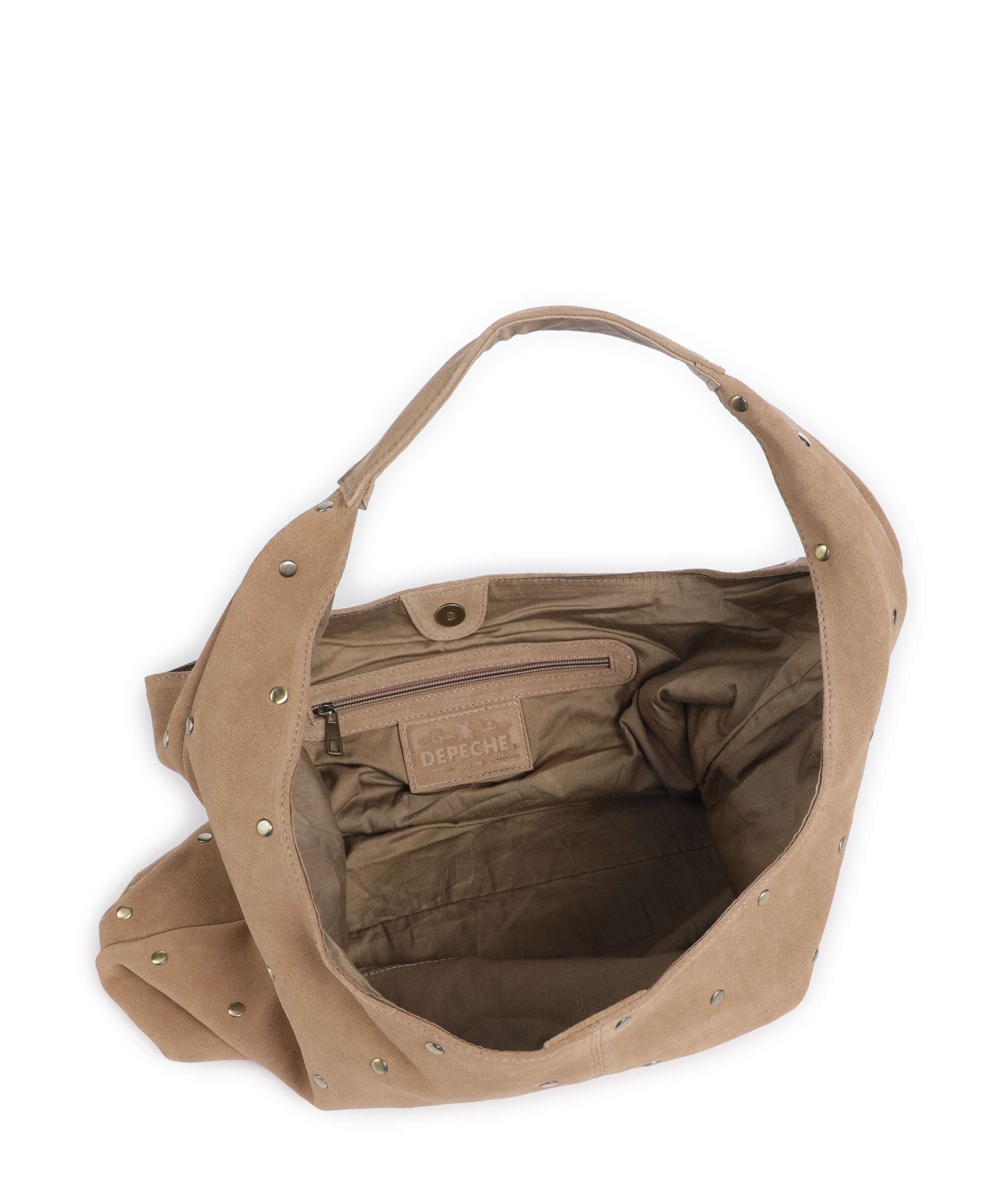 Depeche Amsterdam Hobo bag sand - Image 5