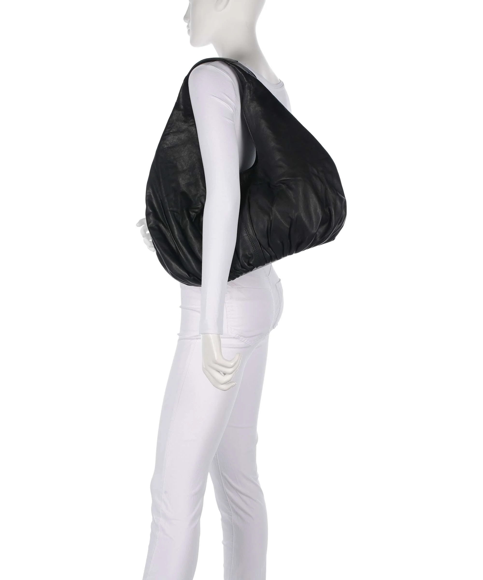 Depeche Athens Hobo bag black - Image 3