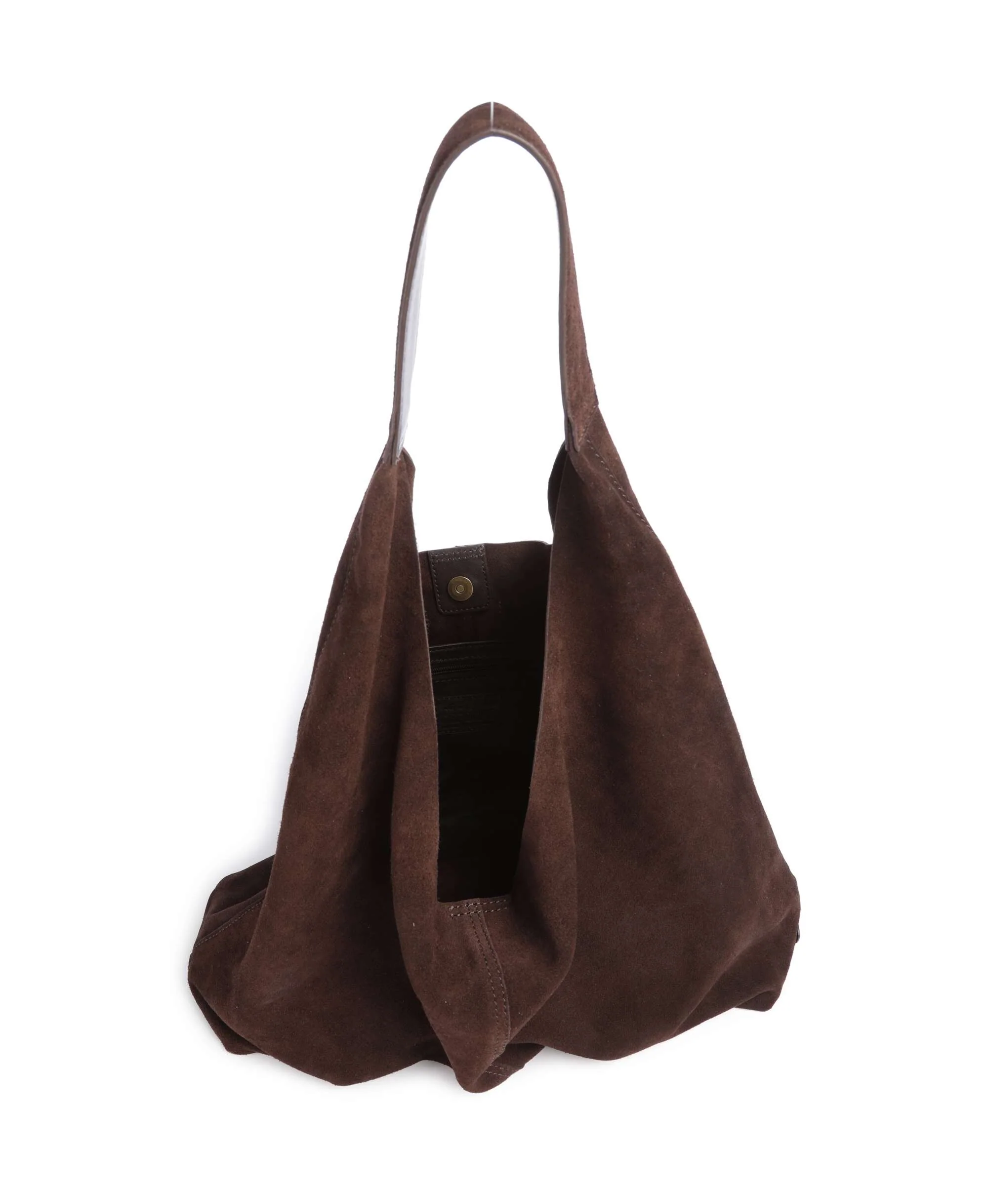 Depeche Bilbao Hobo bag chocolate - Image 5