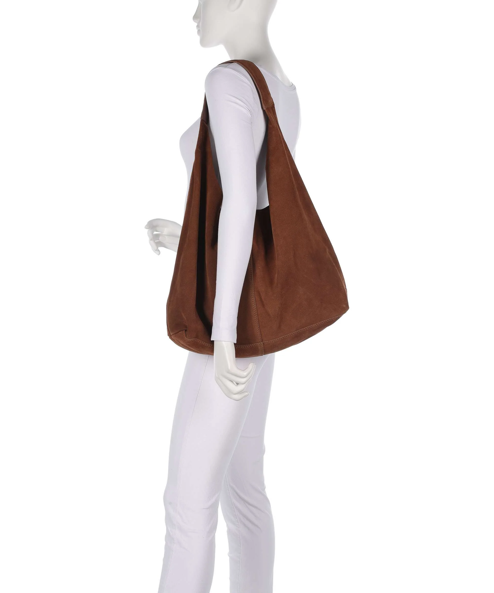 Depeche Bilbao Hobo bag cognac - Image 3