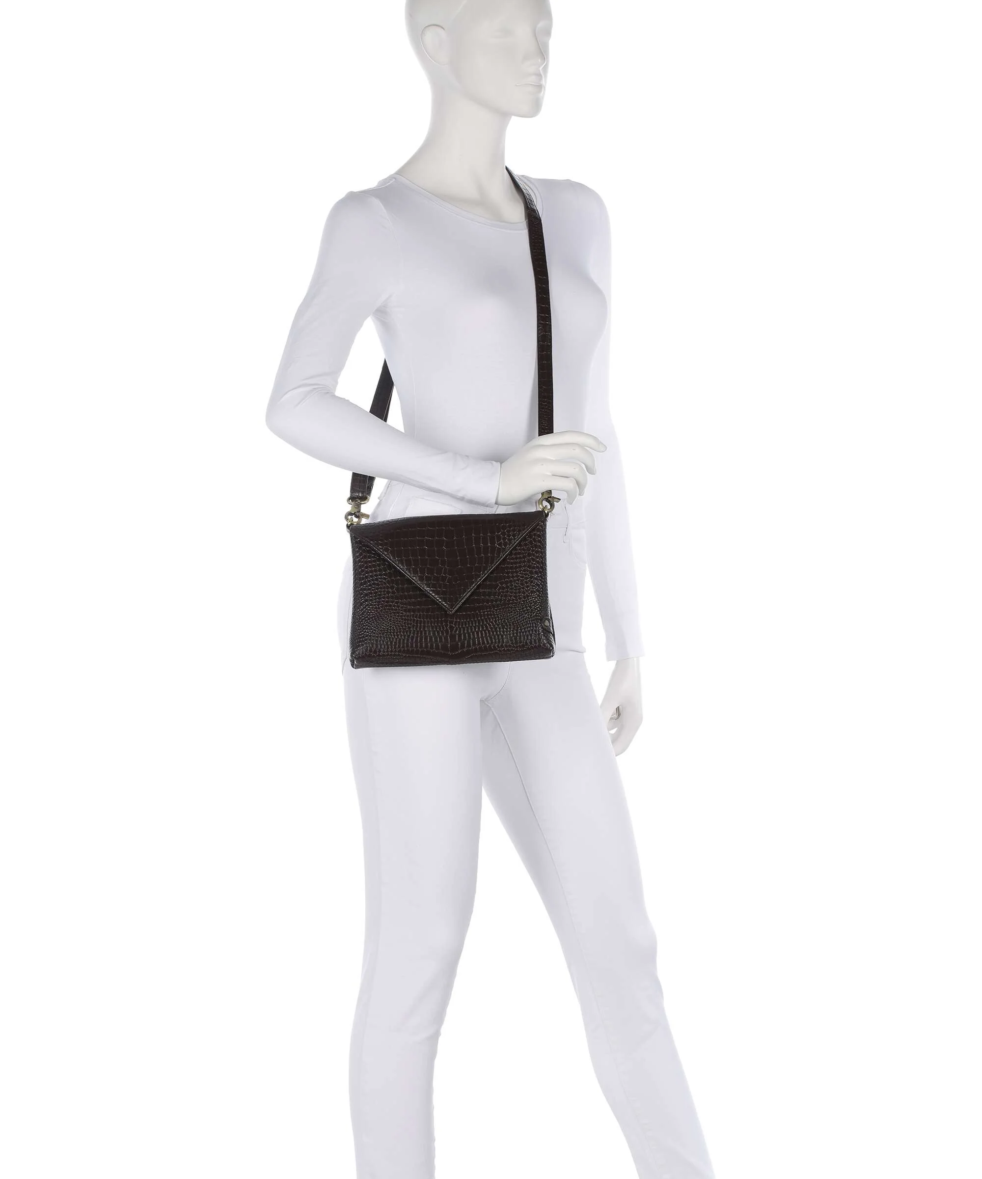 Depeche Fashion Favourites Crossbody bag brown croco - Image 3