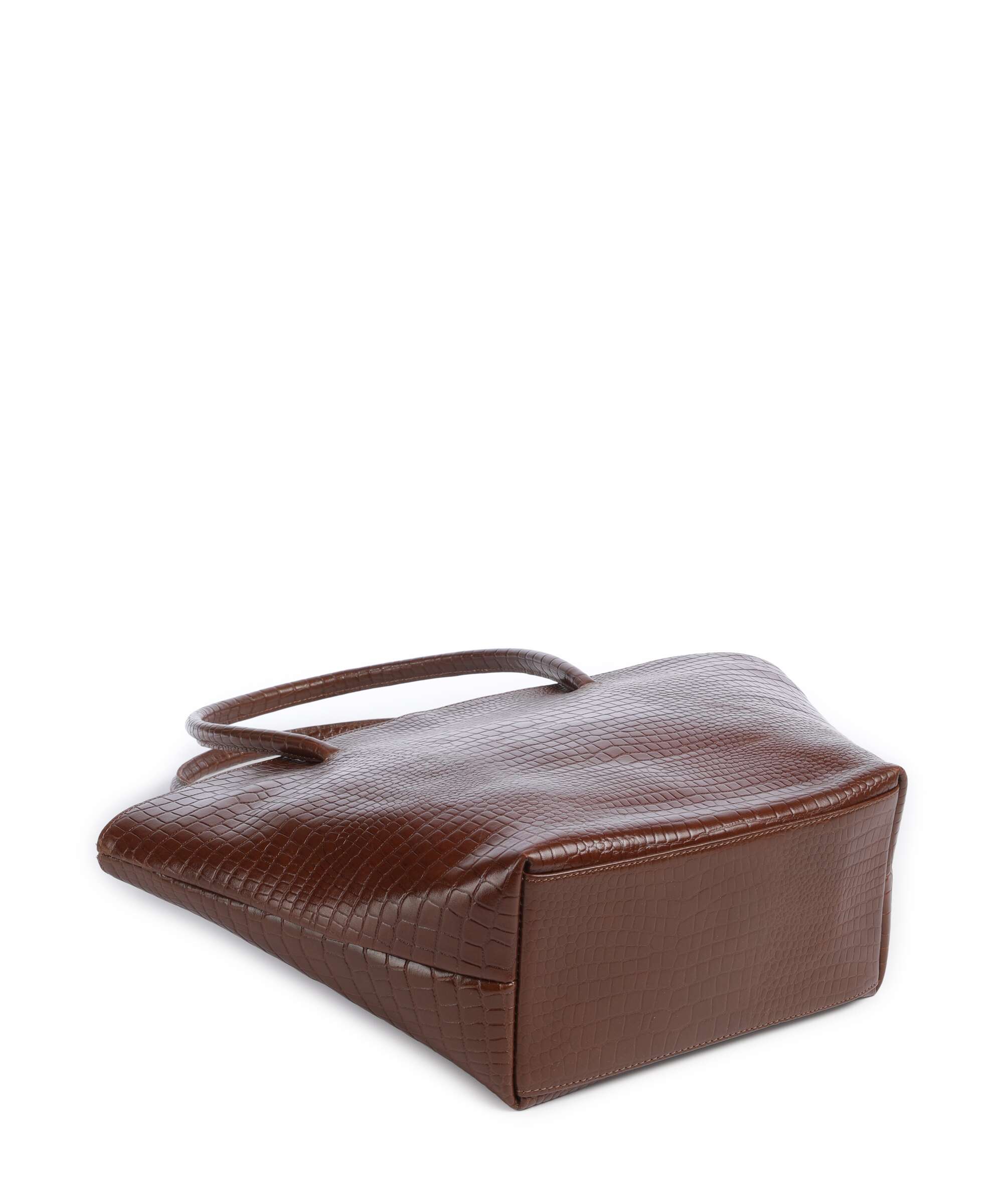 Depeche Fashion Favourites Tote bag cognac croco - Image 4