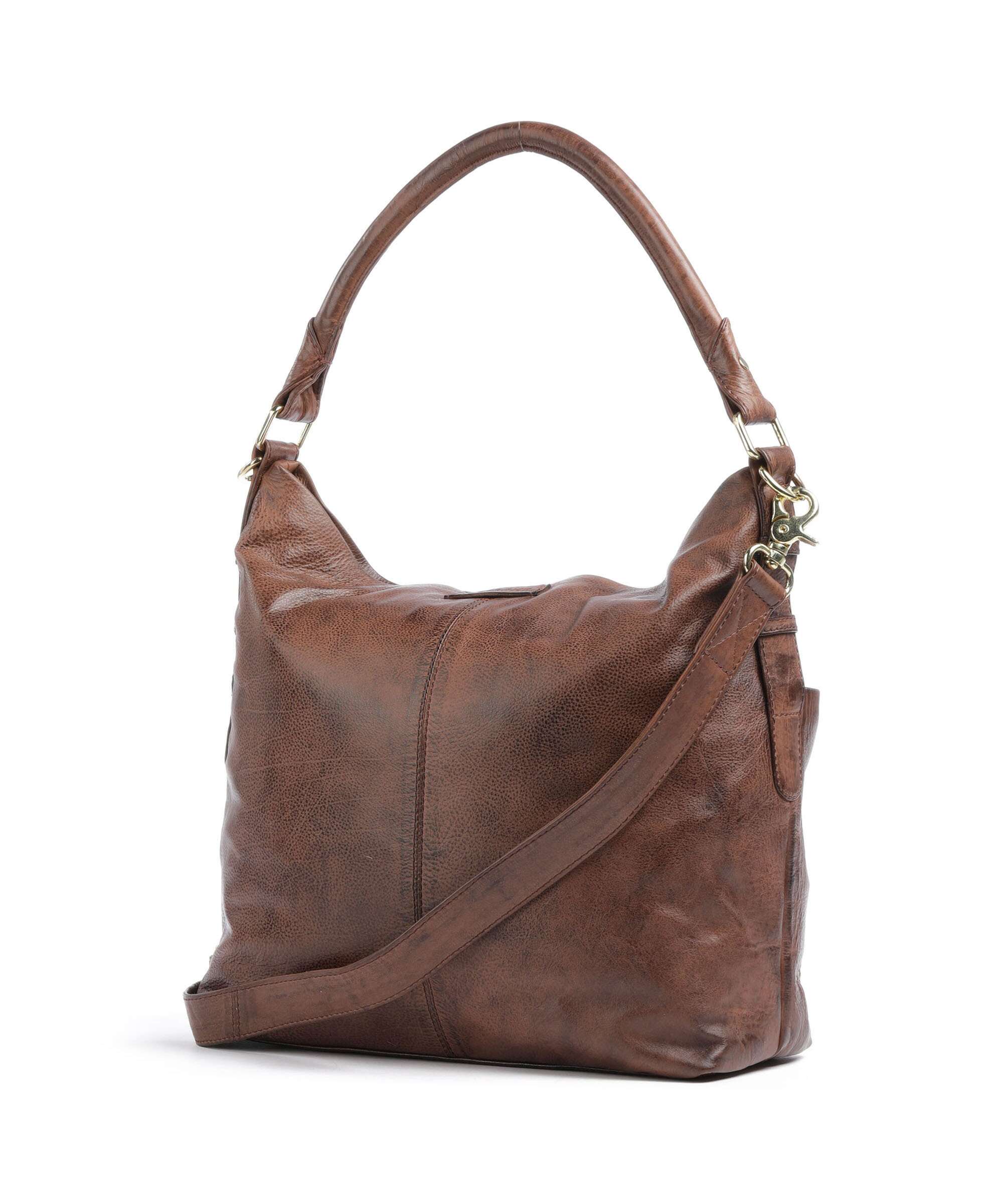 Depeche Golden Chic Hobo bag brandy - Image 2