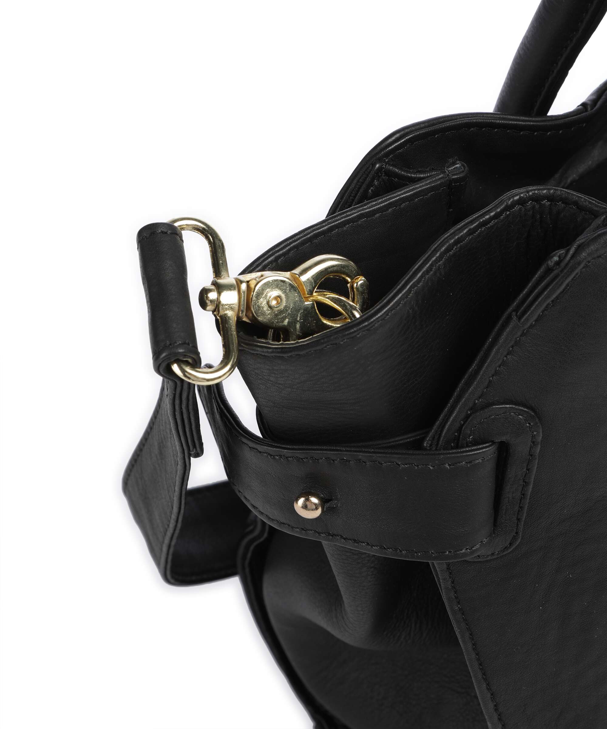 Depeche Golden Chic Tote bag black - Image 4