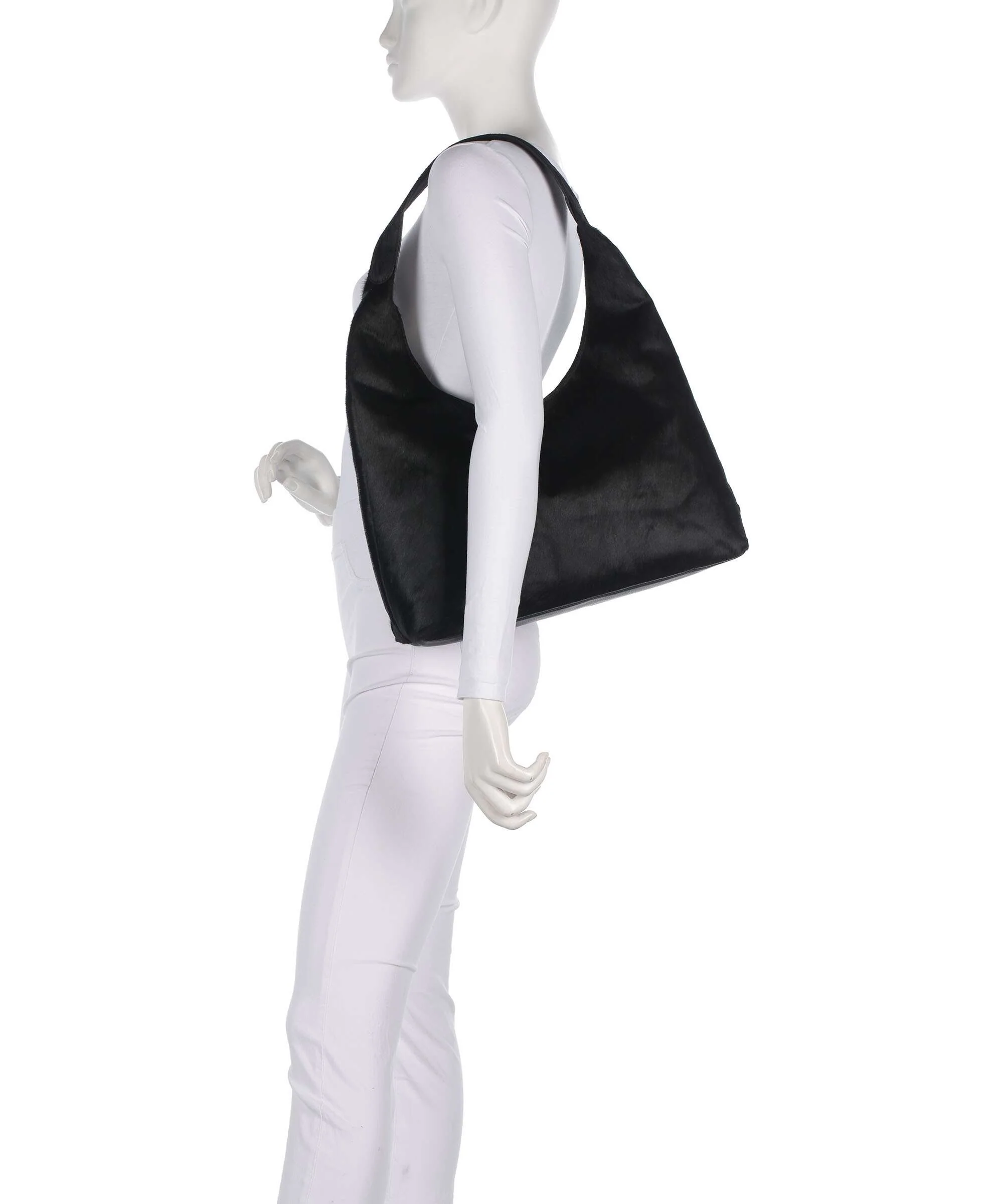 Depeche Hobo bag jet black - Image 3