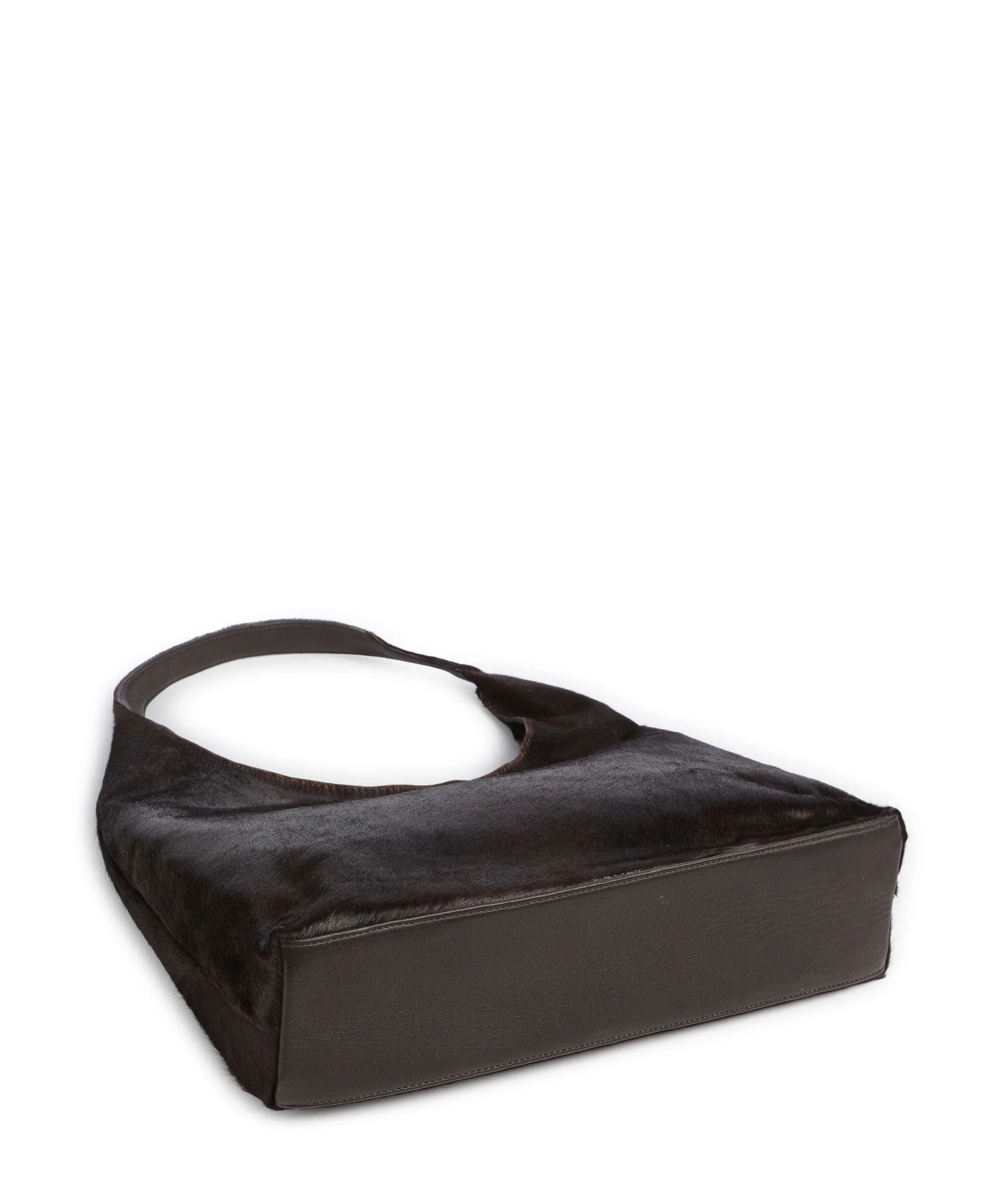 Depeche Hobo bag dark brown - Image 4