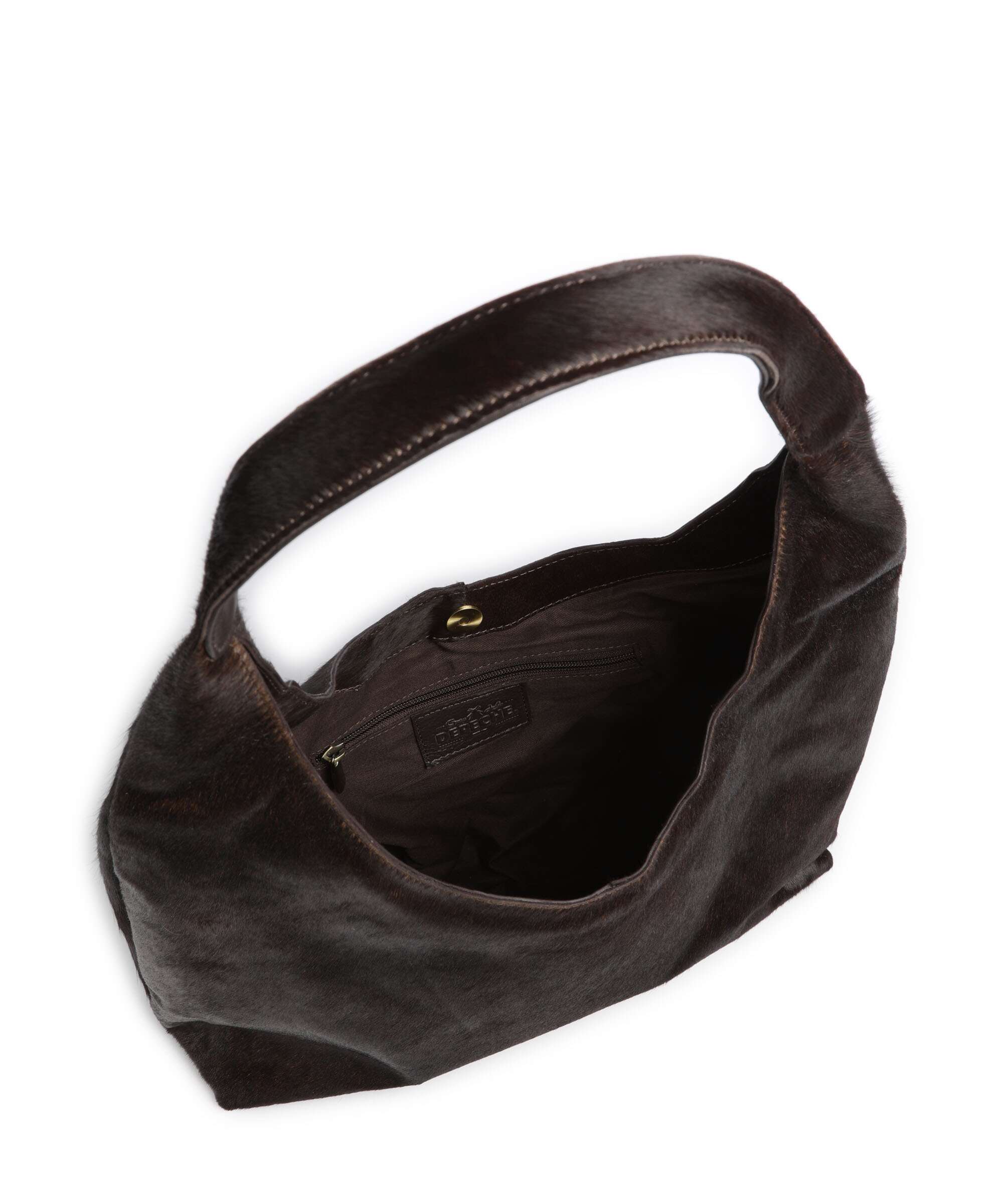 Depeche Hobo bag dark brown - Image 5