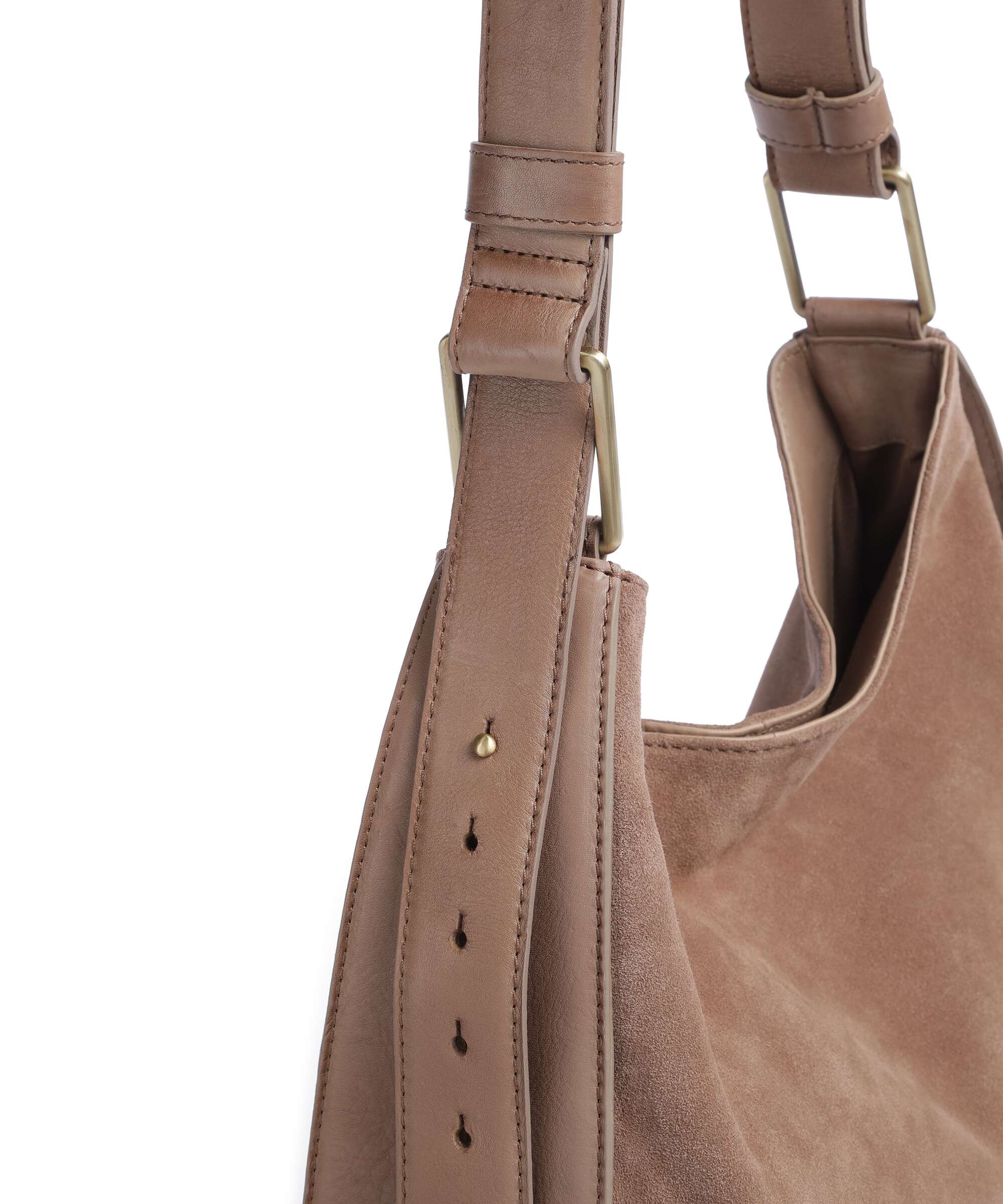 Depeche Madrid Hobo bag taupe - Image 4