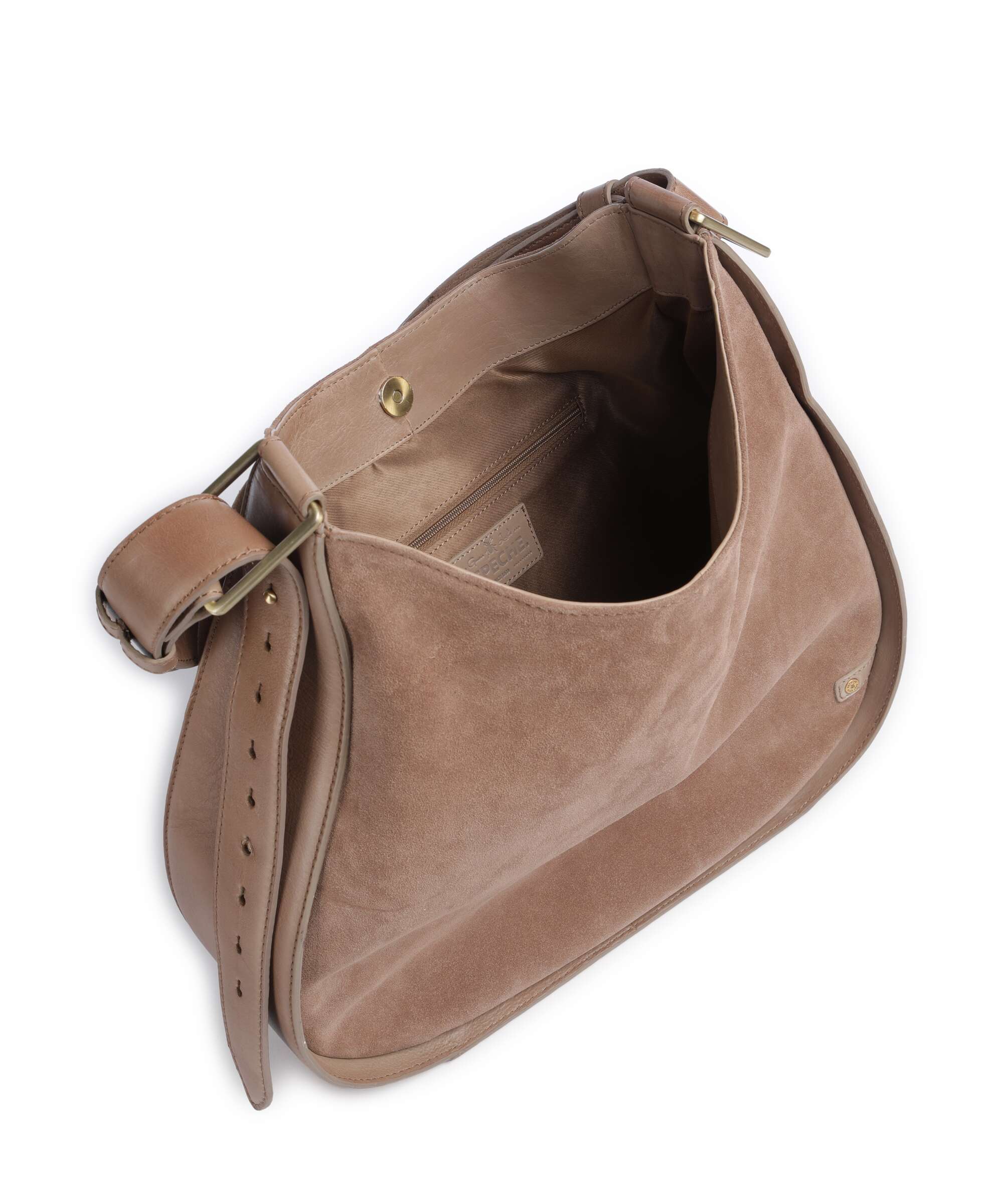 Depeche Madrid Hobo bag taupe - Image 6