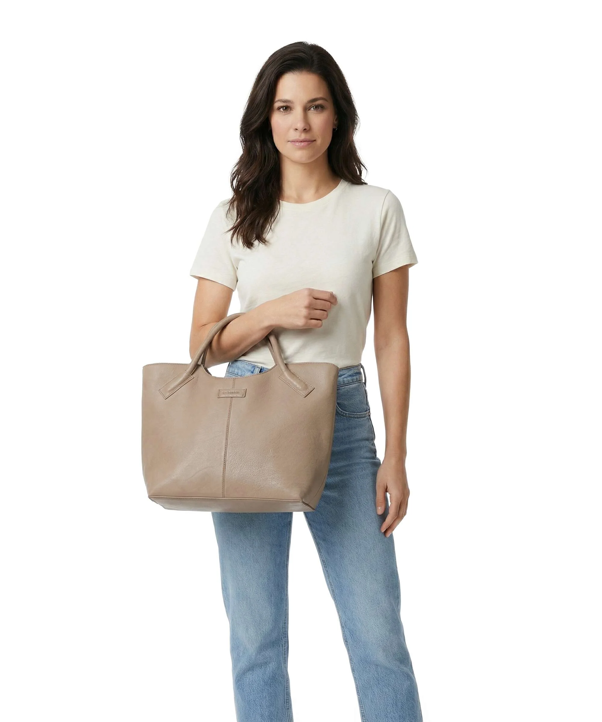 Depeche Marseille Handbag taupe - Image 3