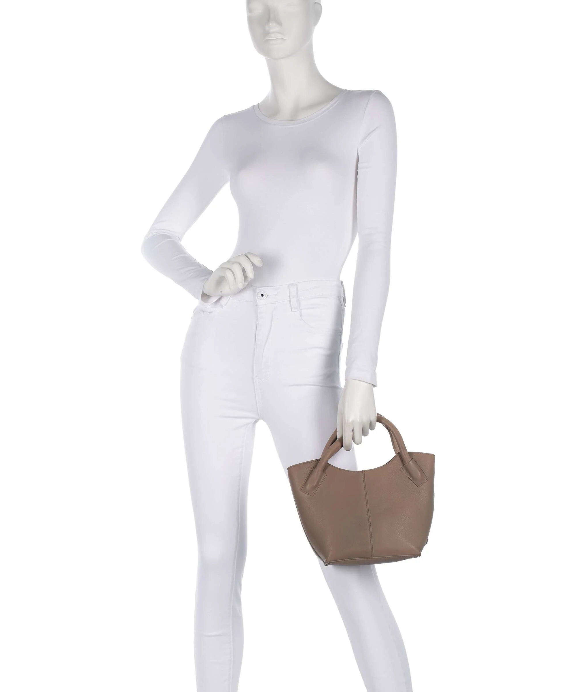 Depeche Marseille Handbag taupe - Image 3