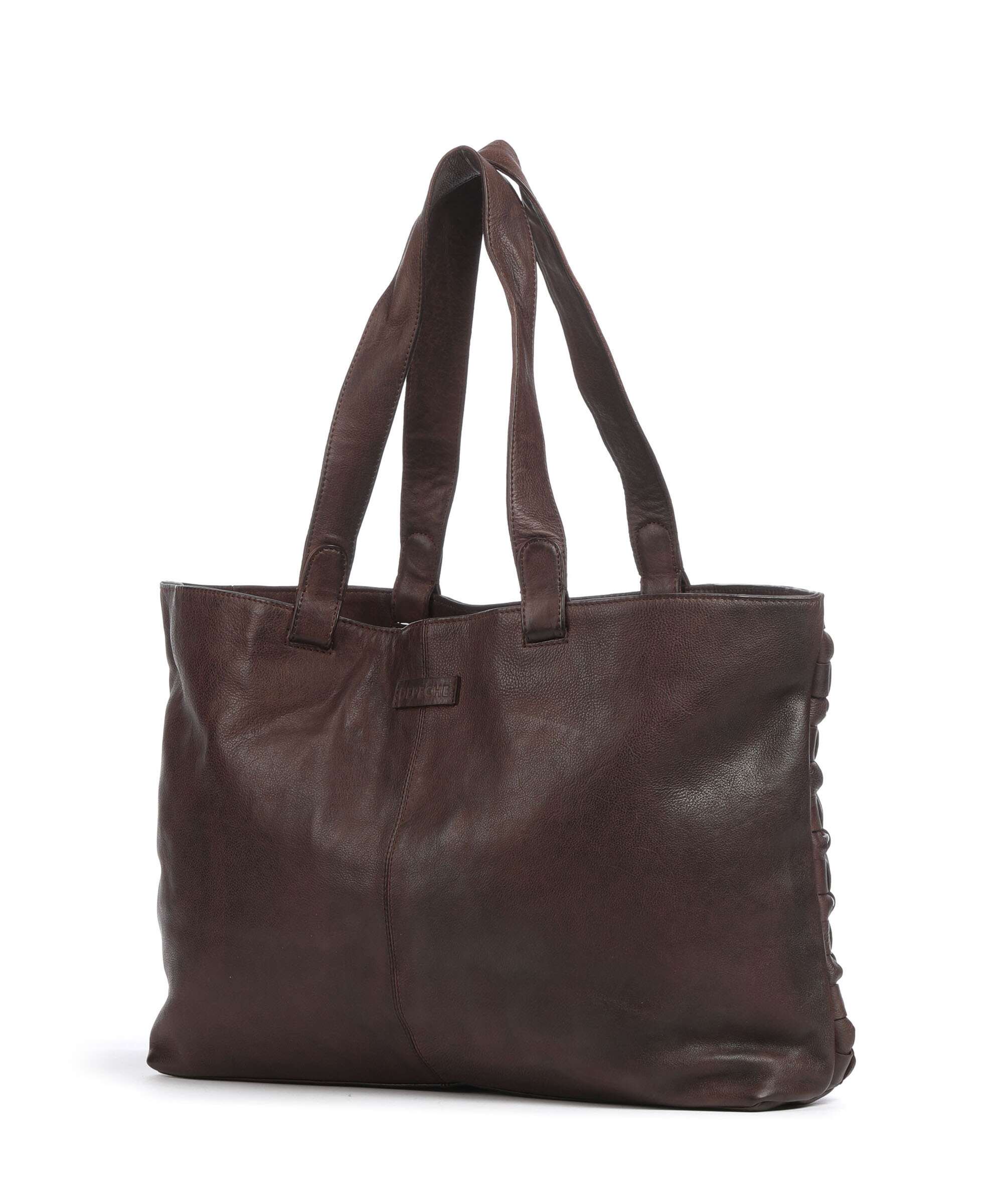Depeche Modern Handcraft Tote bag choco brown - Image 2