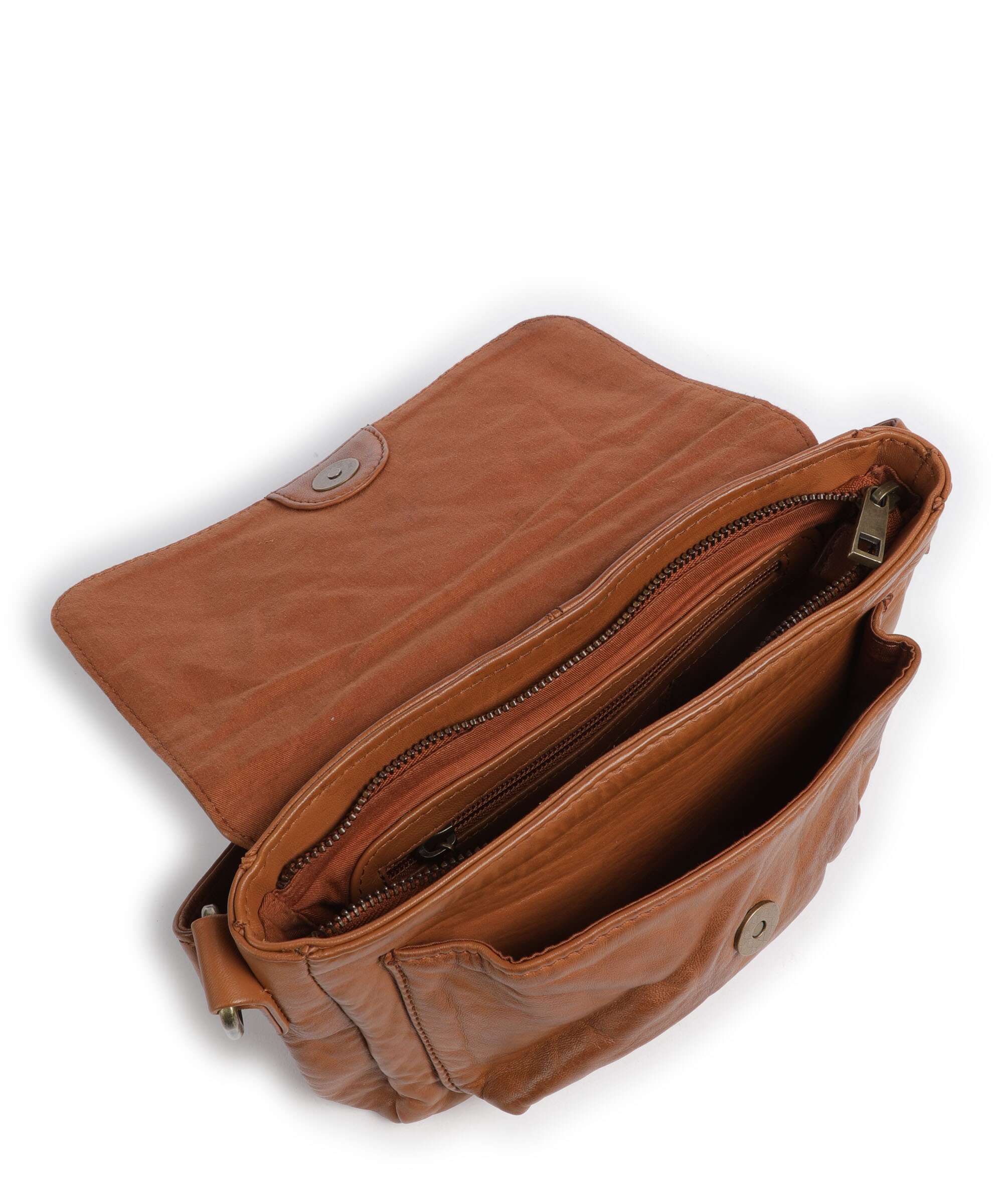 Depeche Power Field Crossbody bag cognac - Image 6