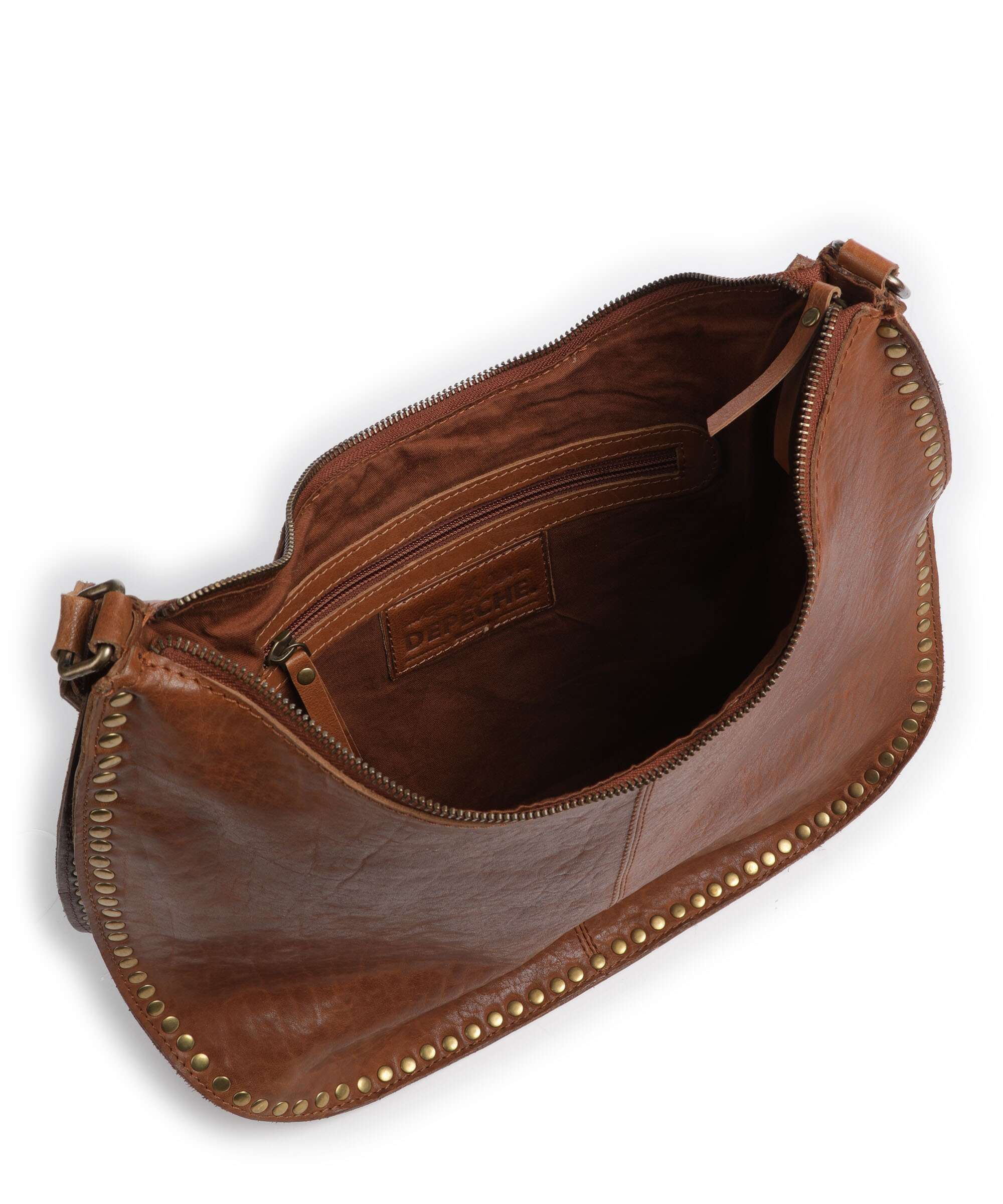 Depeche Rocking Rodeo Hobo bag vintage cognac - Image 6
